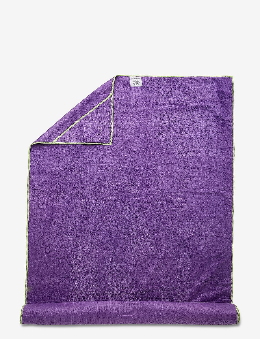 Gaiam - STAY-PUT YOGA MAT TOWEL - trainingsmatten & zubehör - purple - 0