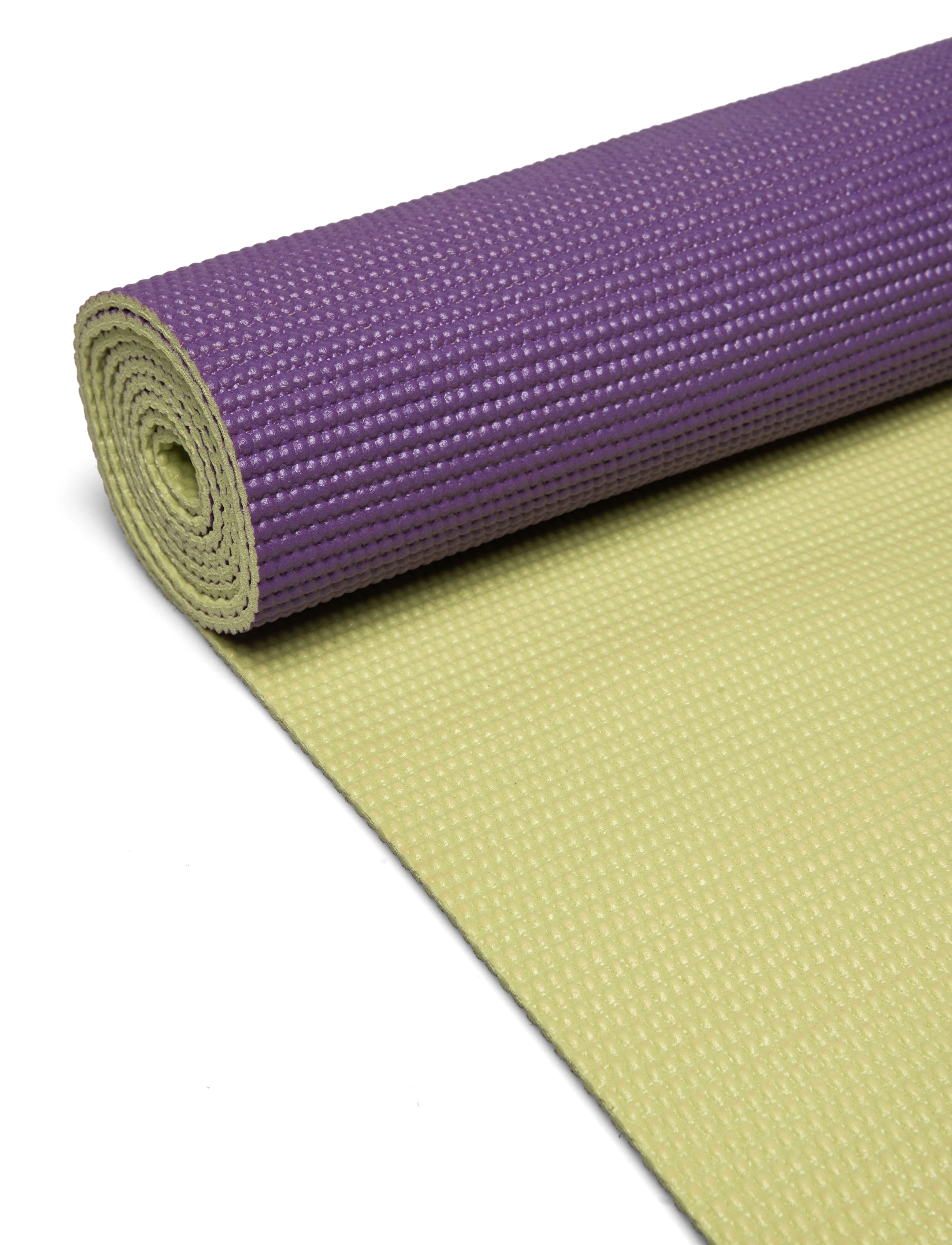 Gaiam - Grape Cluster 2-Color Yoga Mat 4mm Classic - purple - 1