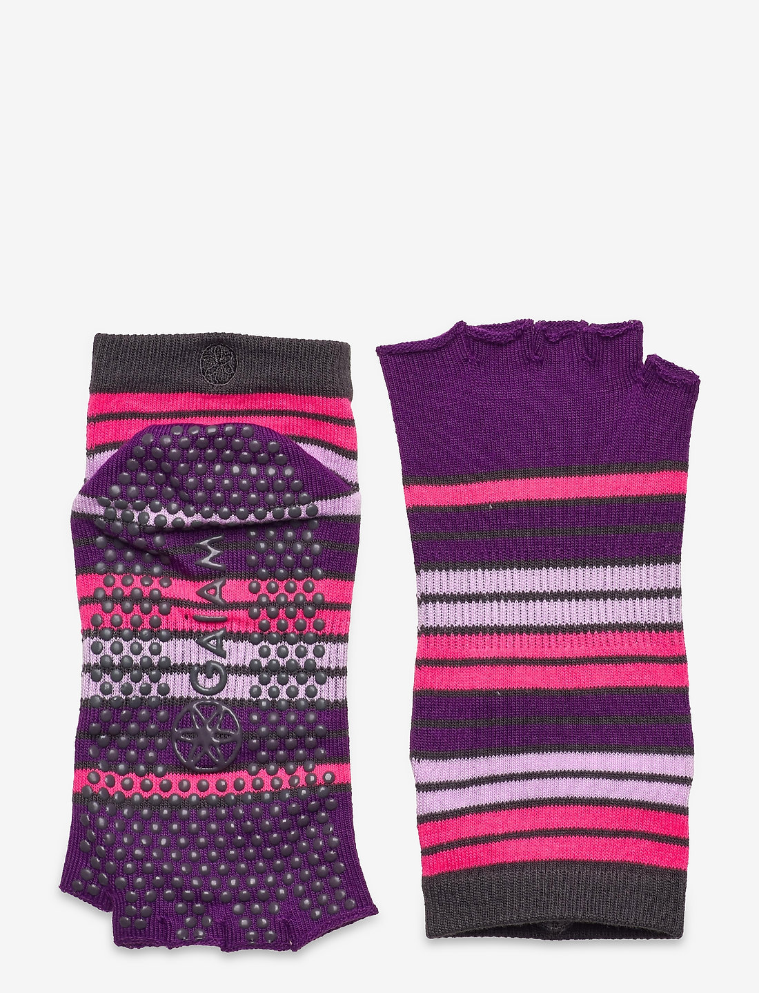 Gaiam toeless yoga socks sales