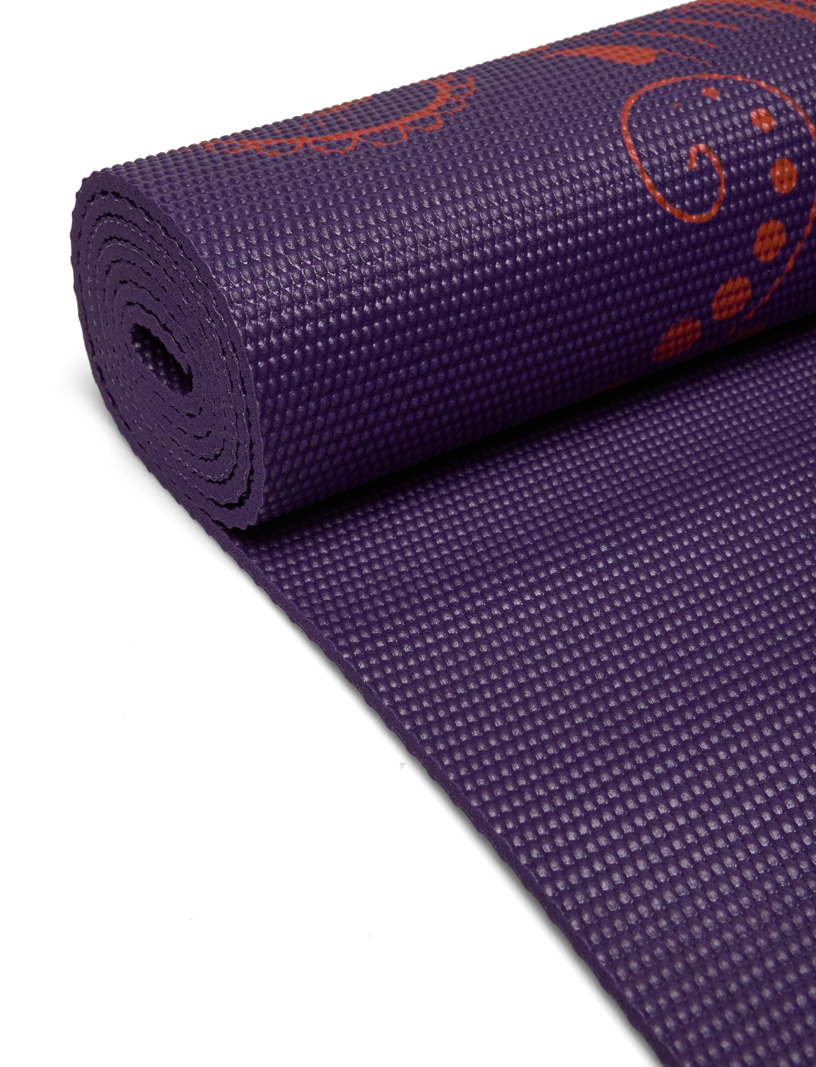 Gaiam - Aubergine Swirl Yoga Mat 6mm Premium - navy - 1