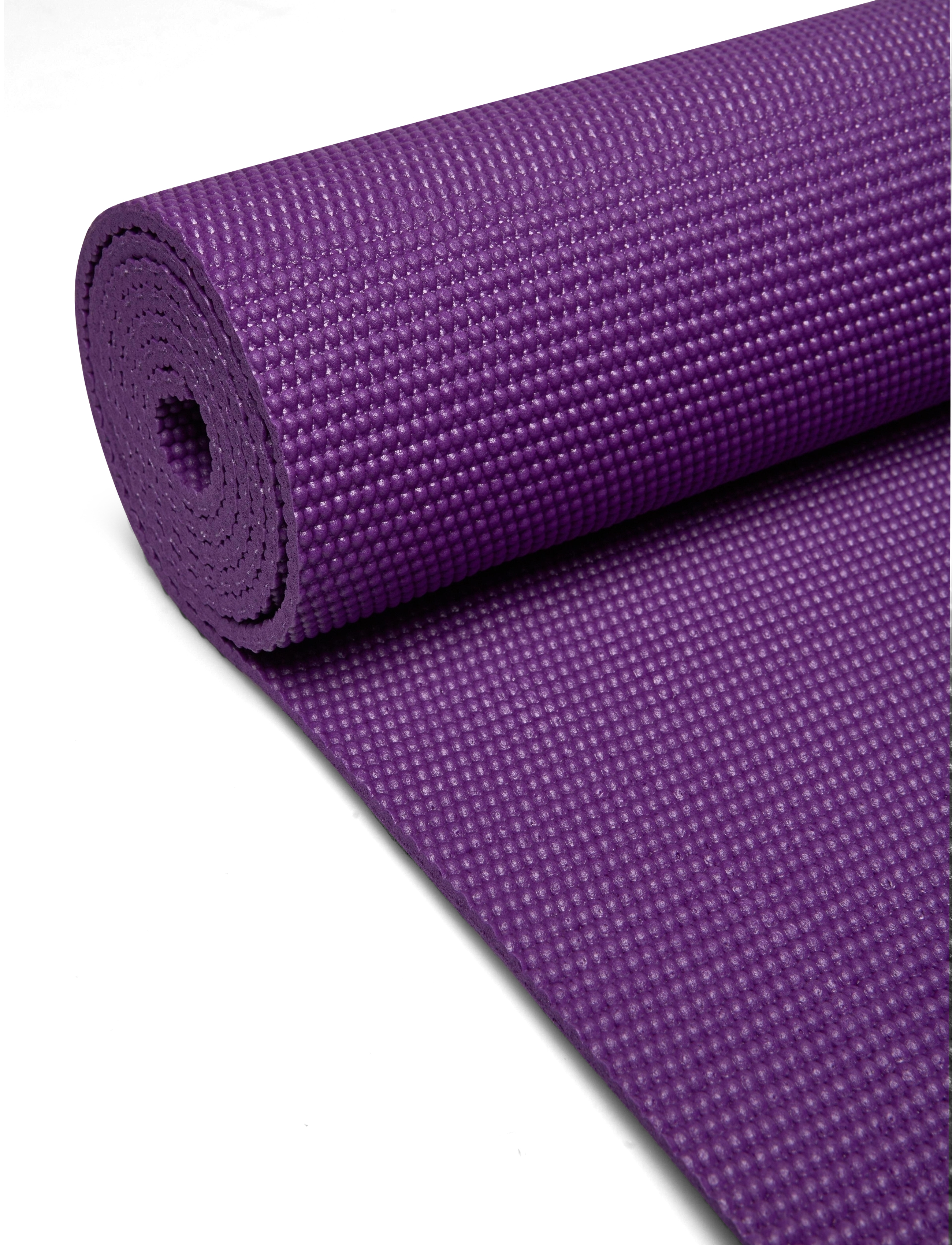 Gaiam - Gaiam Essentials Yoga Mat Purple 6mm - purple - 2