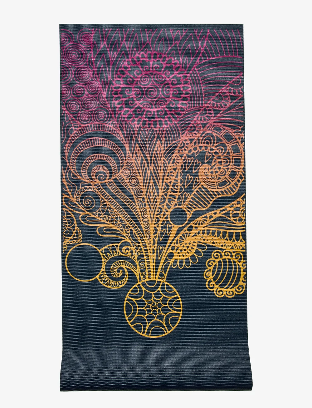 Gaiam - GAIAM VIVID ZEST YOGA MAT 4MM CLASSIC PRINTED - träningsmattor & accessoarer - vivid zest - 2