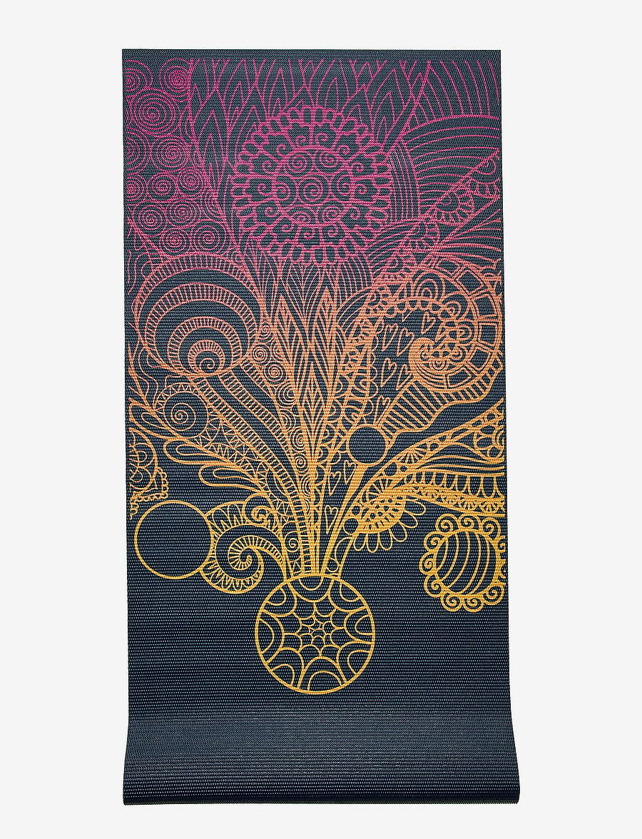 Gaiam - GAIAM VIVID ZEST YOGA MAT 4MM CLASSIC PRINTED - tapis d'exercice et accessoires - vivid zest - 2