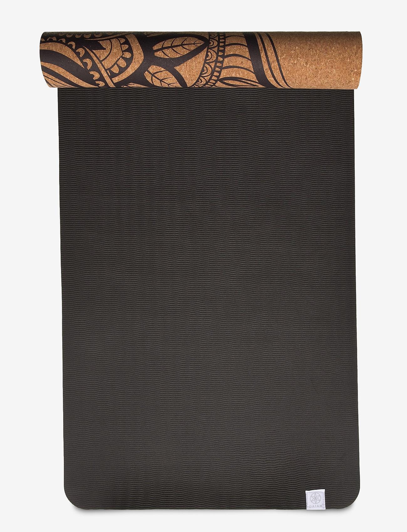 Gaiam - GAIAM PRINTED CORK MANDALA YOGA MAT (5MM) PERFORMANCE - cork - 3
