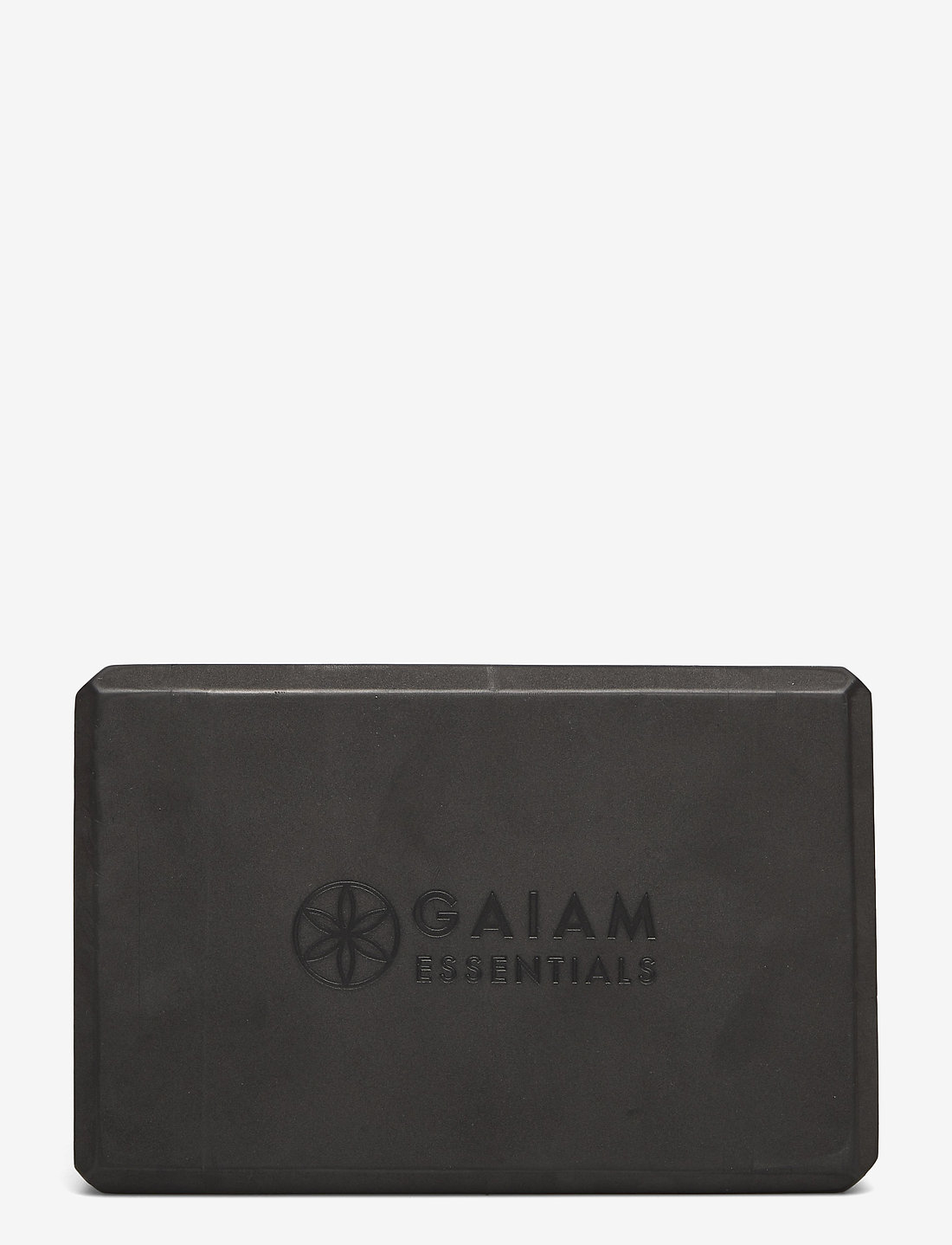 Gaiam Gaiam Essentials Yoga Brick Black Yoga blocks straps Boozt