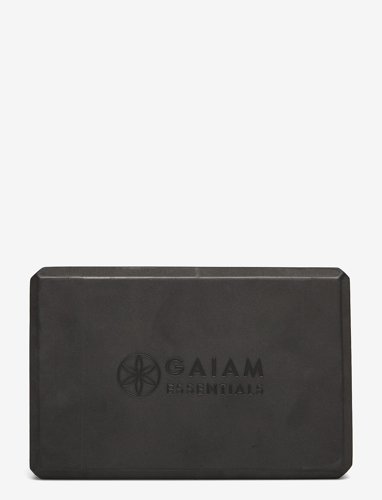 Gaiam - GAIAM ESSENTIALS YOGA BRICK BLACK - najniższe ceny - black - 1