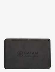 Gaiam - GAIAM ESSENTIALS YOGA BRICK BLACK - briques et sangles de yoga - black - 1