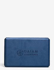Gaiam - GAIAM ESSENTIALS YOGA BRICK BLUE - najniższe ceny - blue - 1