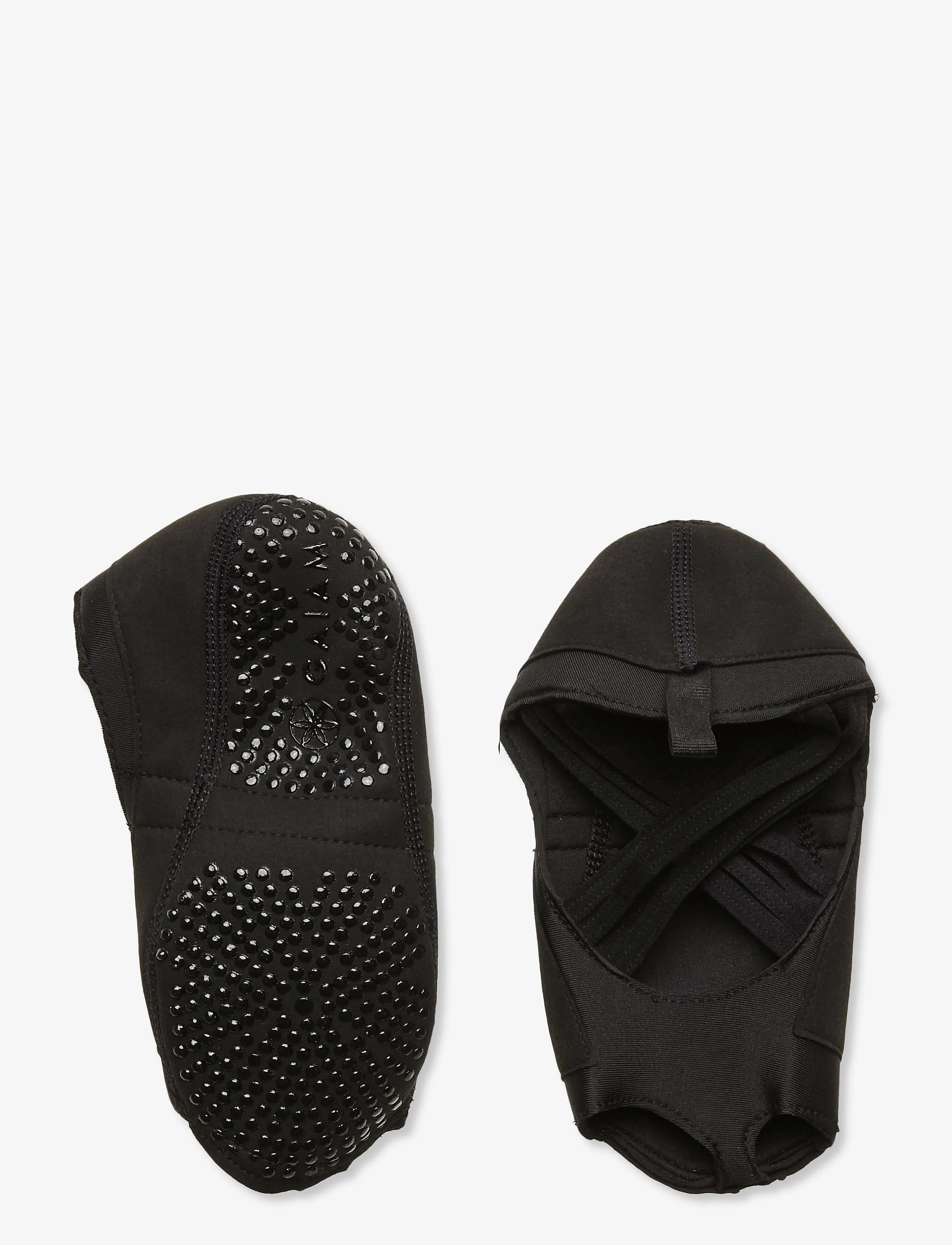 Gaiam Grippy Yoga Studio Wraps - Strømper - BLACK / black