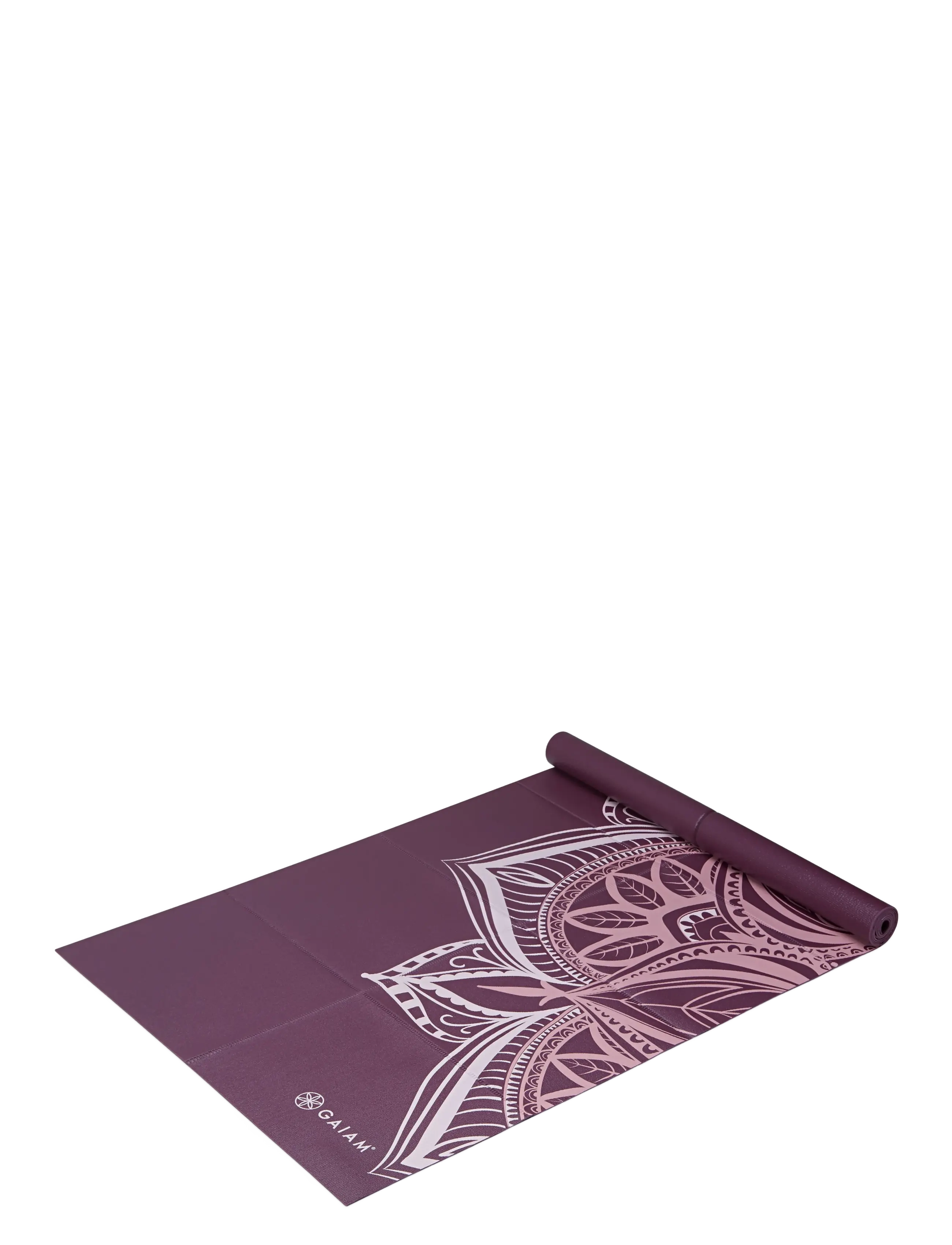 Gaiam - CRANBERRY FOLDABLE YOGA MAT 2MM - exercise mats & accessories - cranberry - 2