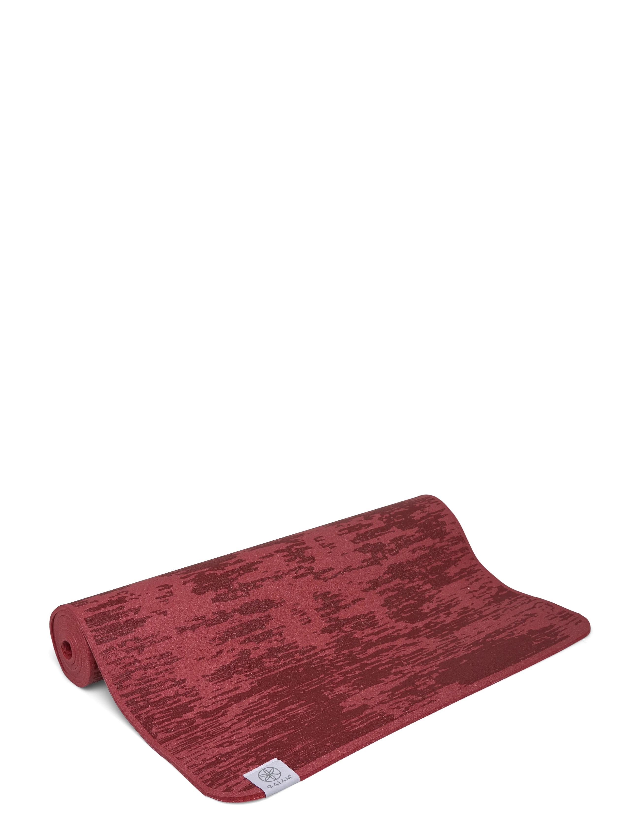 Gaiam Insta-Grip Yoga Mat Sunset 6Mm, One Size, Burgundy, Sport Yoga Equipment > Sport Yoga Mats And Accessories, Dame