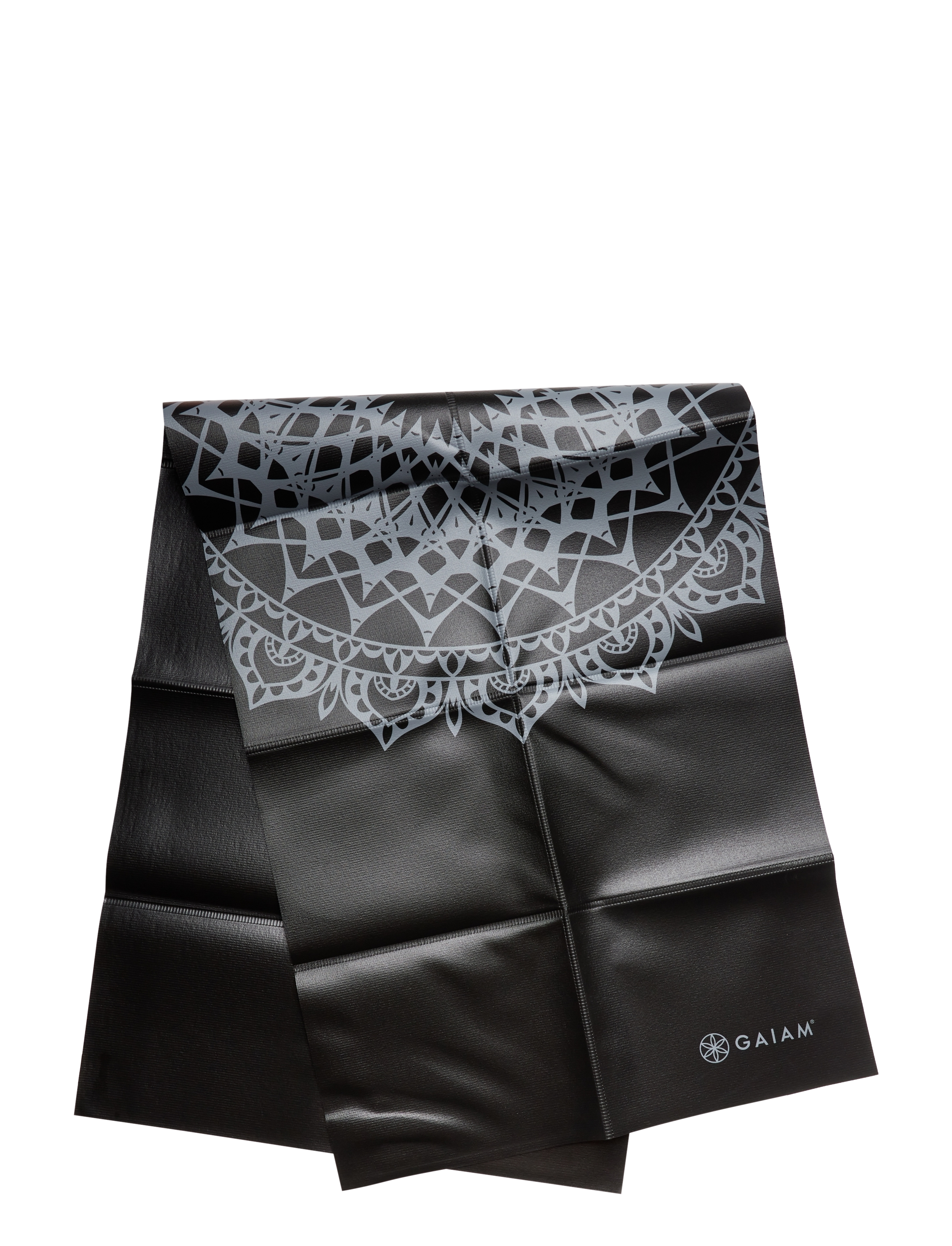 Gaiam - GAIAM FOLDABLE MIDNIGHT MARRAKESH YOGA MAT (2MM) - black - 2