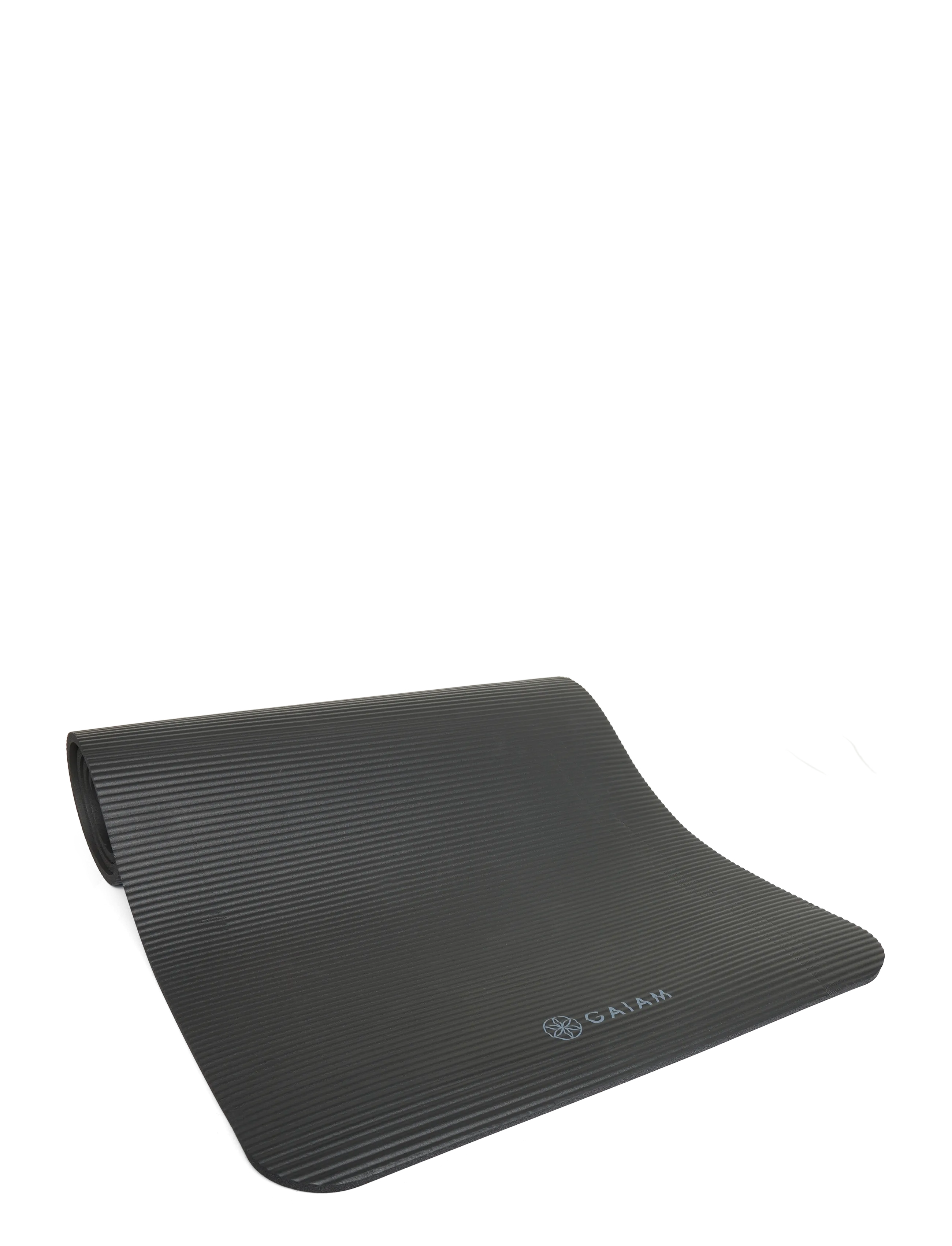 Gaiam - FITNESS MAT BLACK 10MM - black - 1