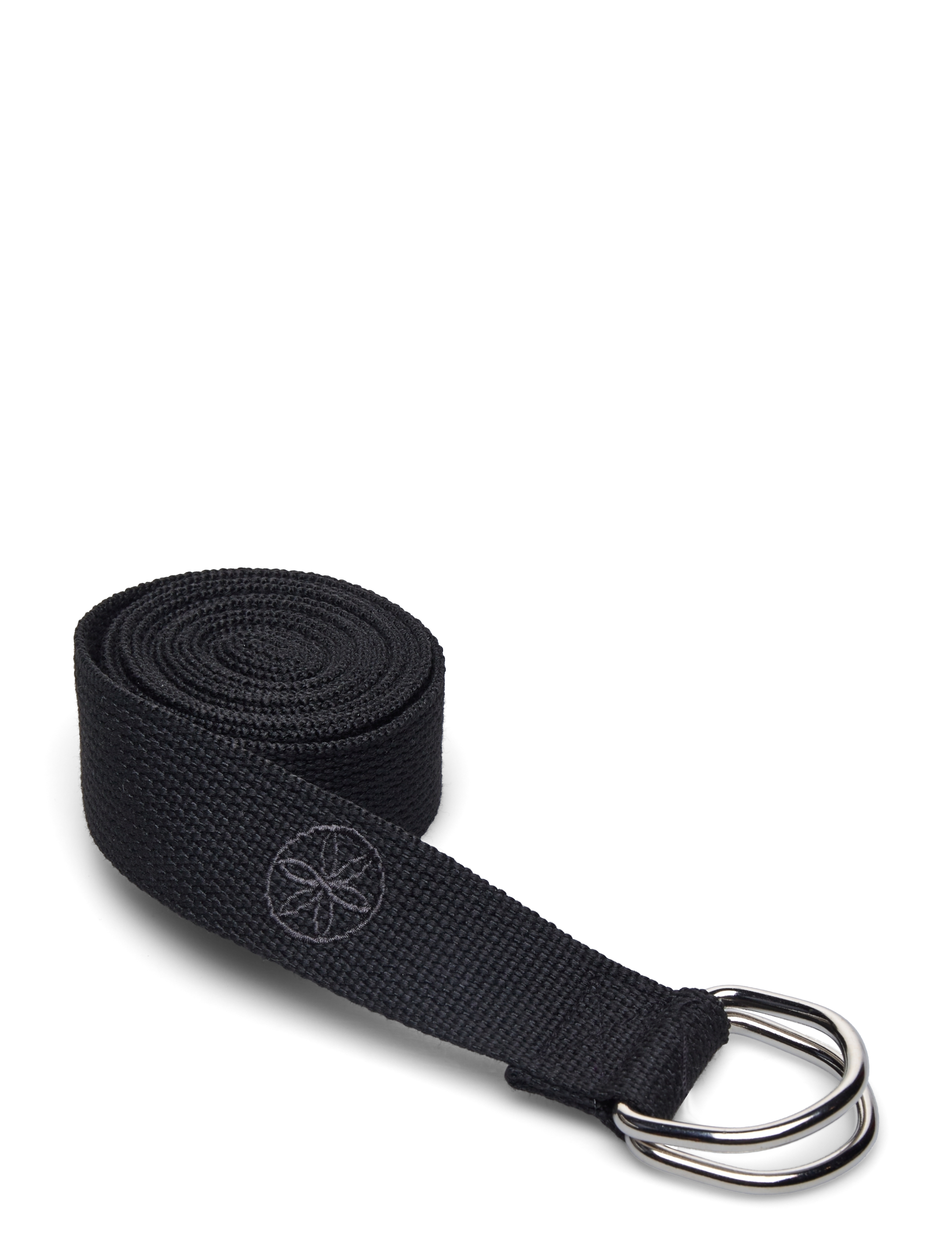 Gaiam YOGA STRAP BLACK 244CM/8FT - Vis alt - BLACK / black