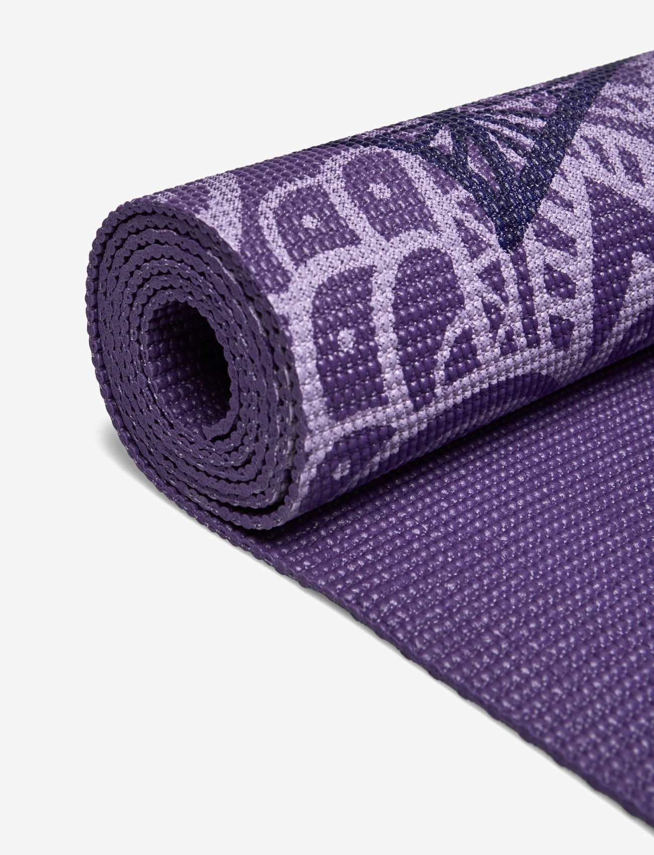 Gaiam - Purple Lattice Yoga Mat 4mm Classic Printed - exercise mats & accessories - purple - 1