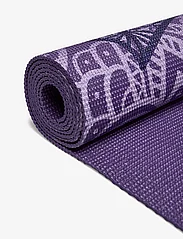 Gaiam - Purple Lattice Yoga Mat 4mm Classic Printed - lägsta priserna - purple - 1