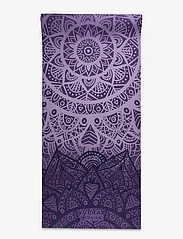 Gaiam - Purple Lattice Yoga Mat 4mm Classic Printed - lägsta priserna - purple - 2