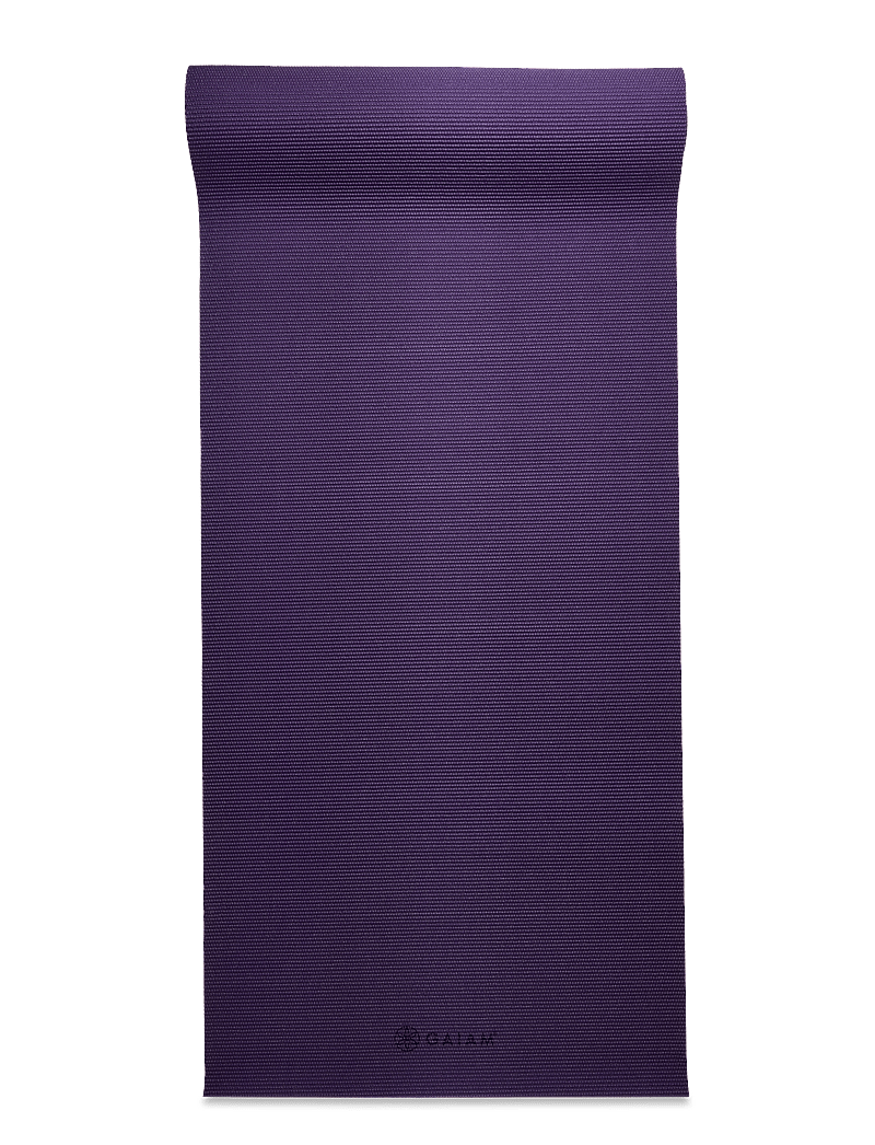 Gaiam - Purple Lattice Yoga Mat 4mm Classic Printed - treningsmatter & tilbehør - purple - 3