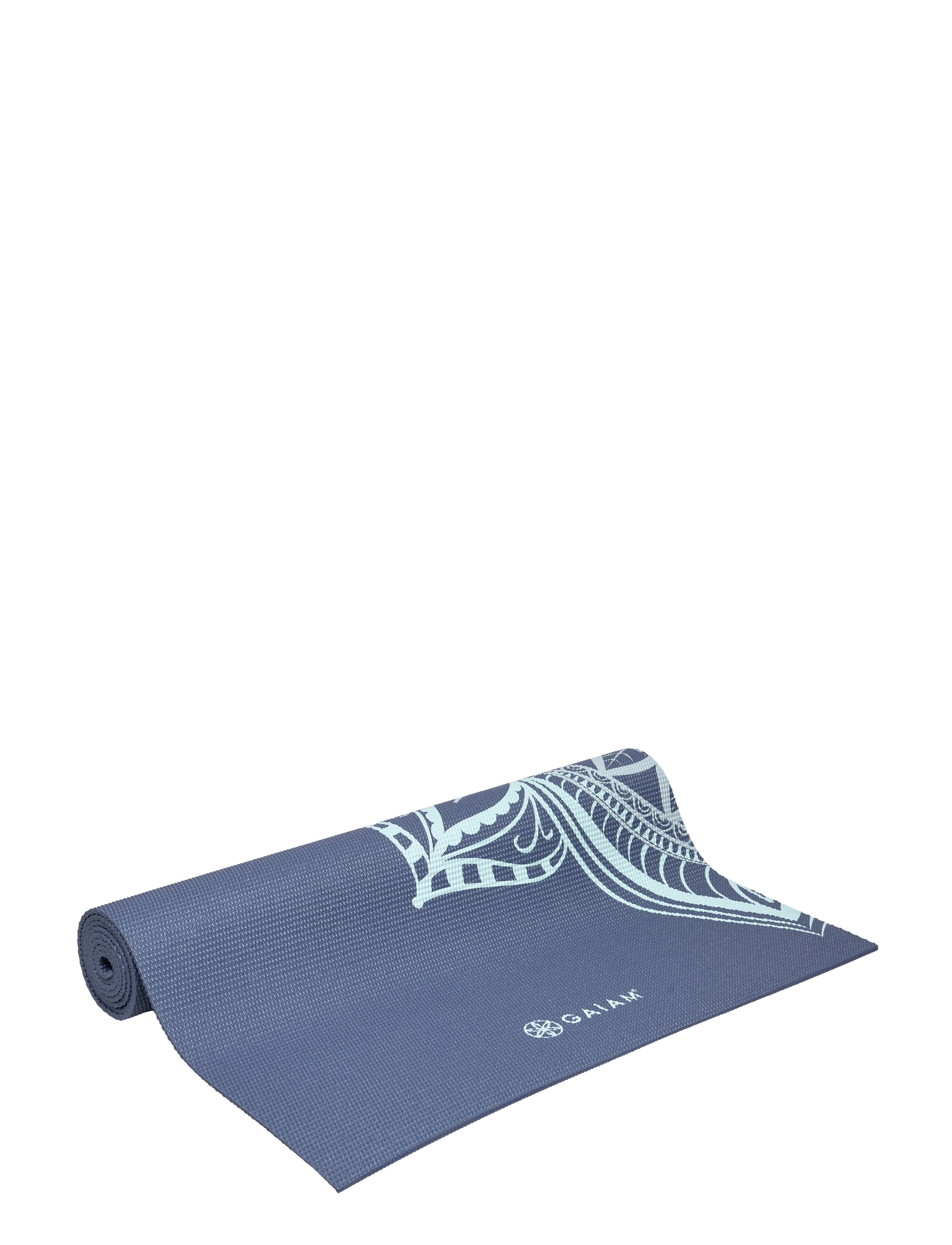 Gaiam GAIAM HIGH TIDE POINT YOGA MAT 5MM CLASSIC PRINTED - Joogavälineet - BLUE / blue