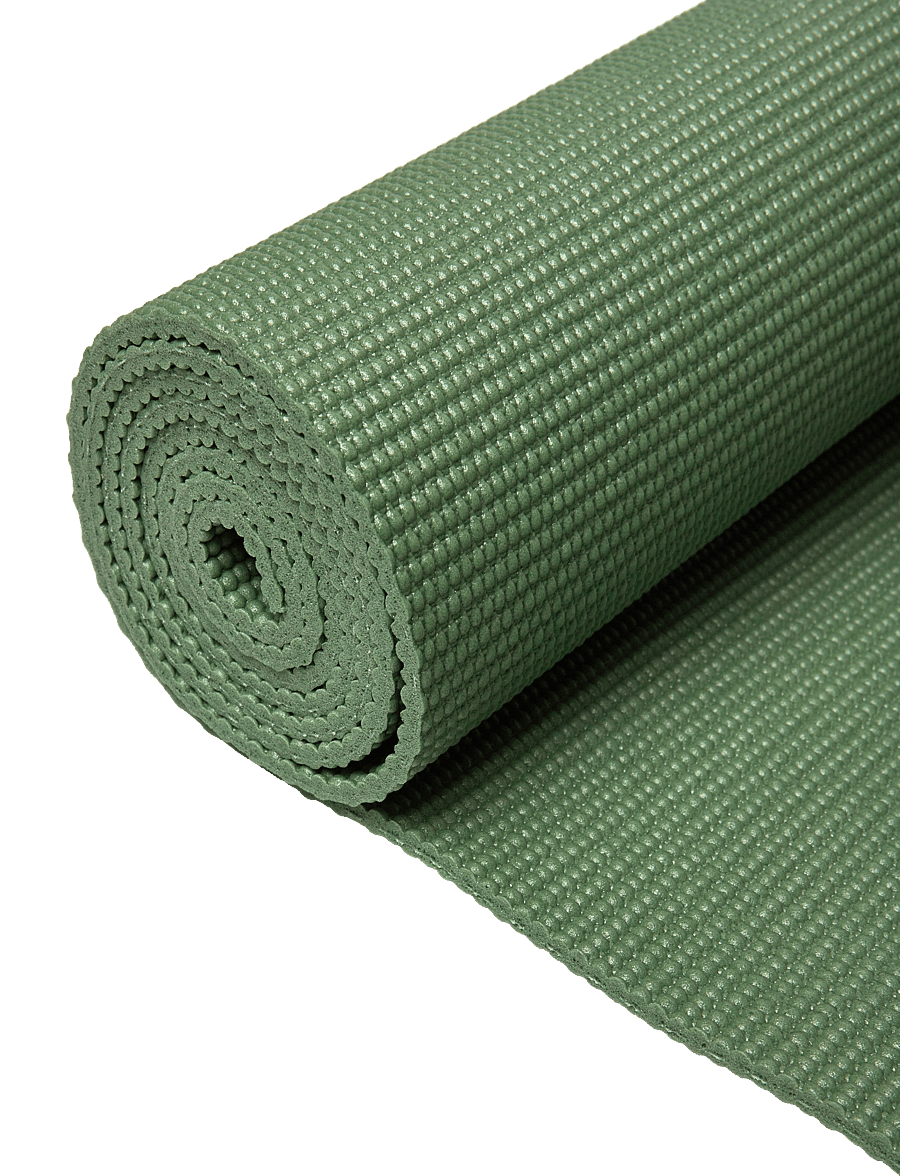 Gaiam - GAIAM SAGEBRUSH YOGA MAT 5MM SOLID - træningsmåtter & tilbehør - green - 1