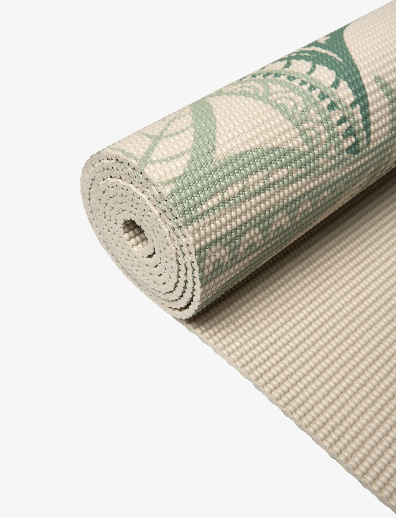 Gaiam - GAIAM VINTAGE GREEN POINT YOGA MAT 5MM CLASSIC PRINTED - lowest prices - khaki green - 1