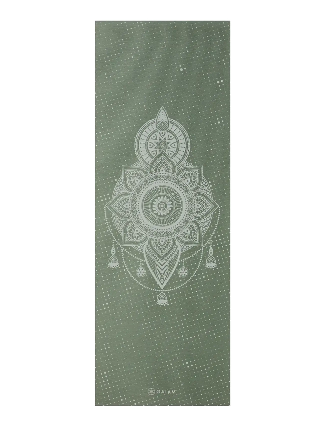 Gaiam - GAIAM CELESTIAL GREEN YOGA MAT  5MM CLASSIC PRINTED - joogamatid ja tarvikud - green - 2