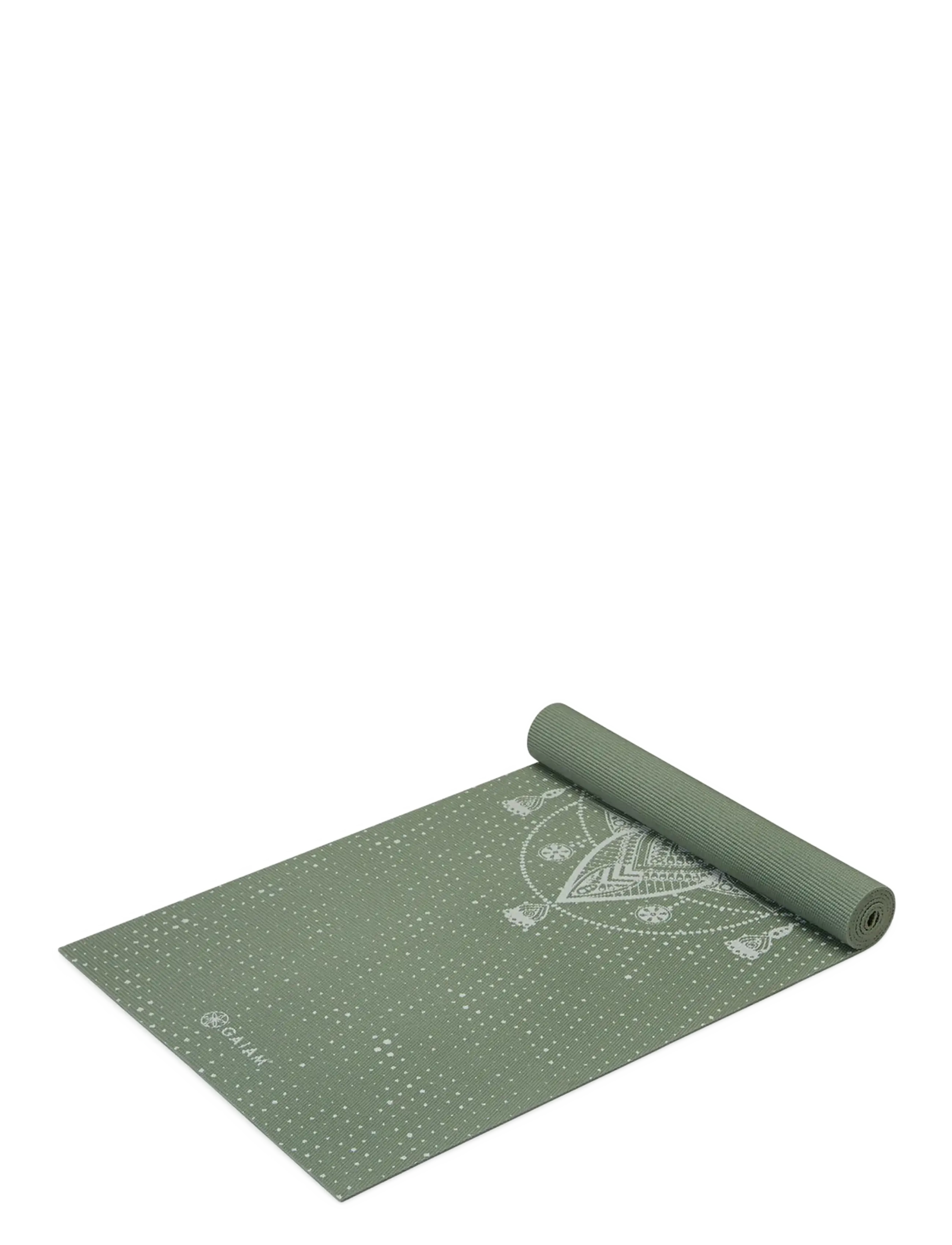 Gaiam - GAIAM CELESTIAL GREEN YOGA MAT  5MM CLASSIC PRINTED - joogamatid ja tarvikud - green - 3