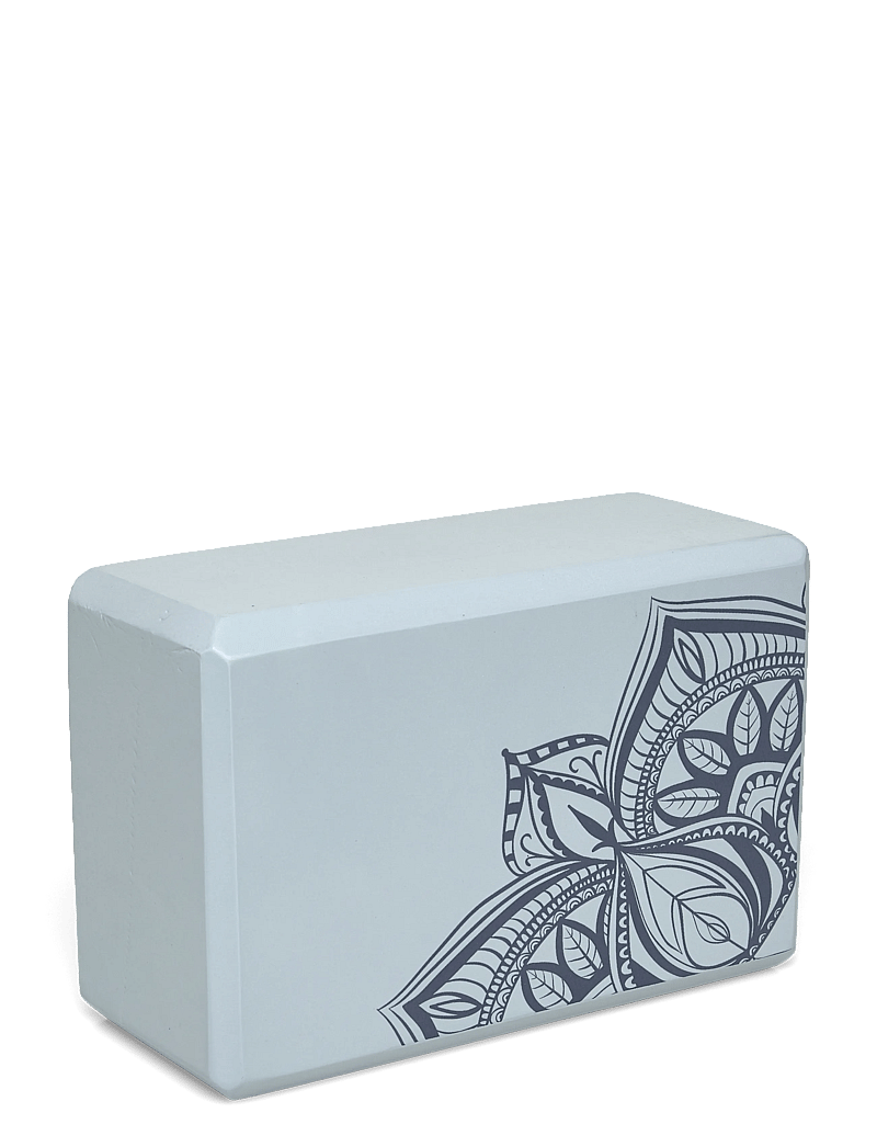 Gaiam - GAIAM LAKESIDE POINT YOGA BLOCK - yogablokke & seler - grey - 0