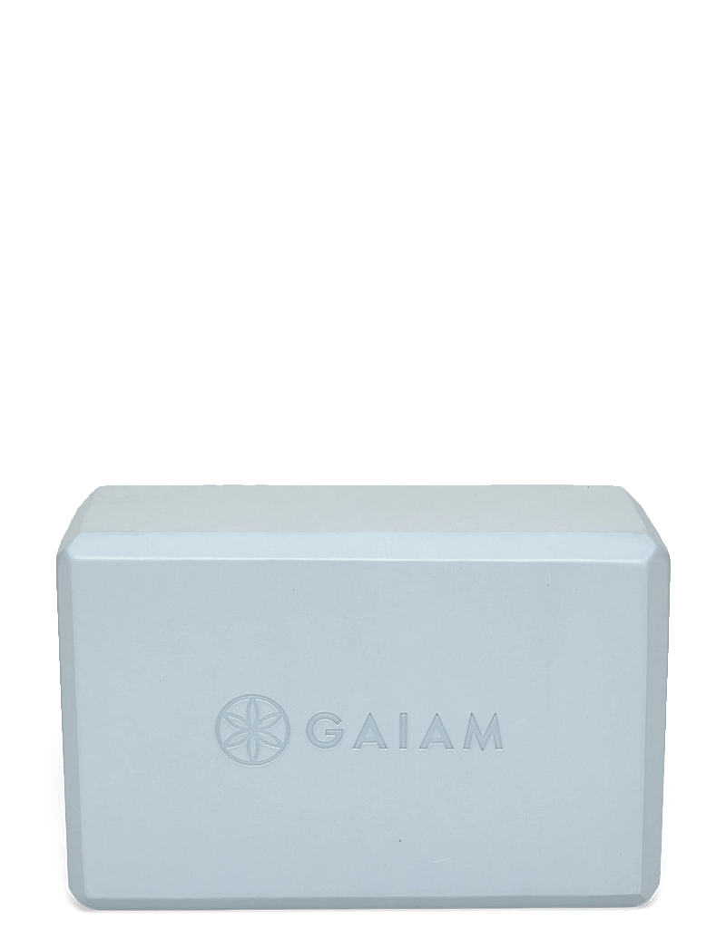 Gaiam - GAIAM LAKESIDE POINT YOGA BLOCK - yogablokke & seler - grey - 1