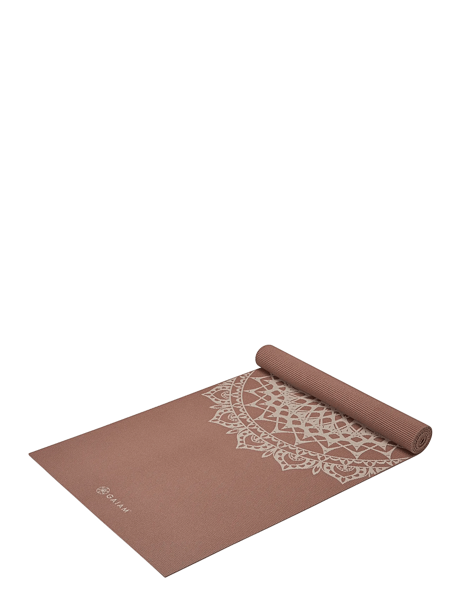 Gaiam - Cinnamon Marrakesh Yoga Mat 5mm - treeningmatid ja tarvikud - brown - 3