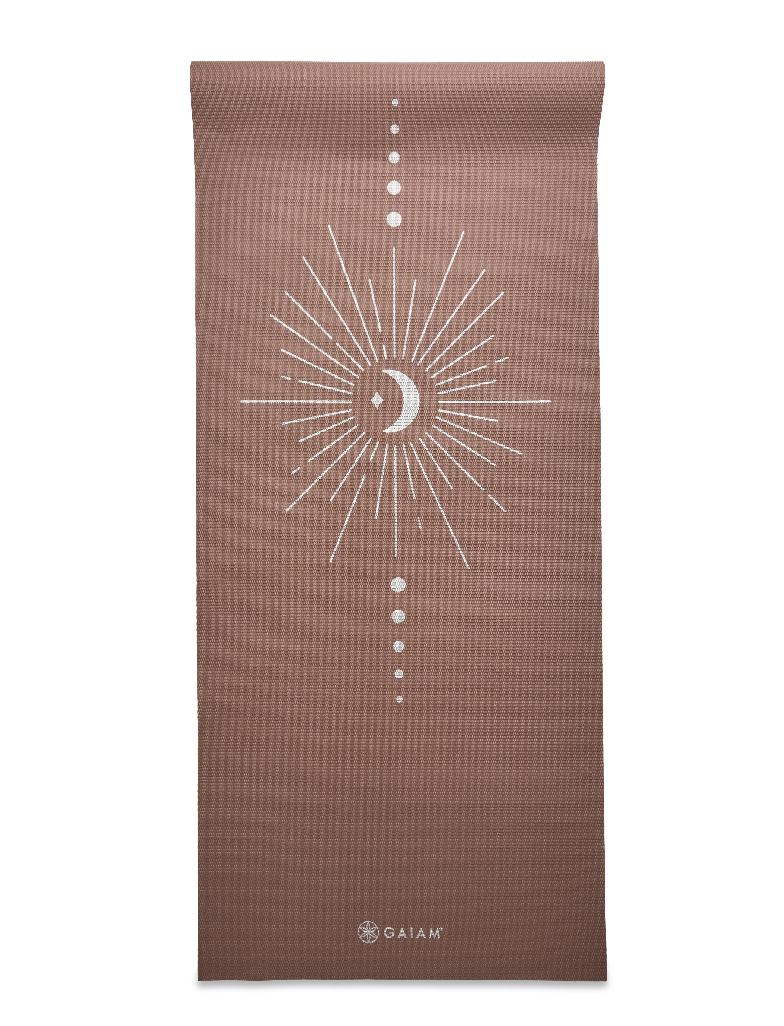 Gaiam - Cinnamon Vision Yoga Mat 5mm - træningsmåtter & tilbehør - brown - 2