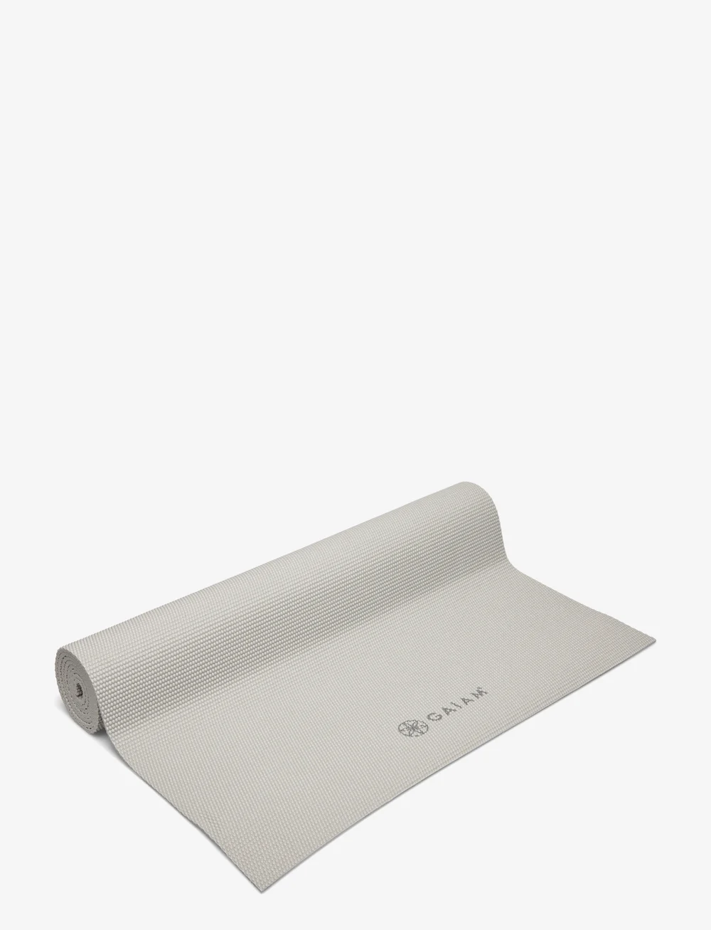 Gaiam - GAIAM SUSTAINED GREY YOGA MAT 5MM SOLID - treeningmatid ja tarvikud - grey - 0
