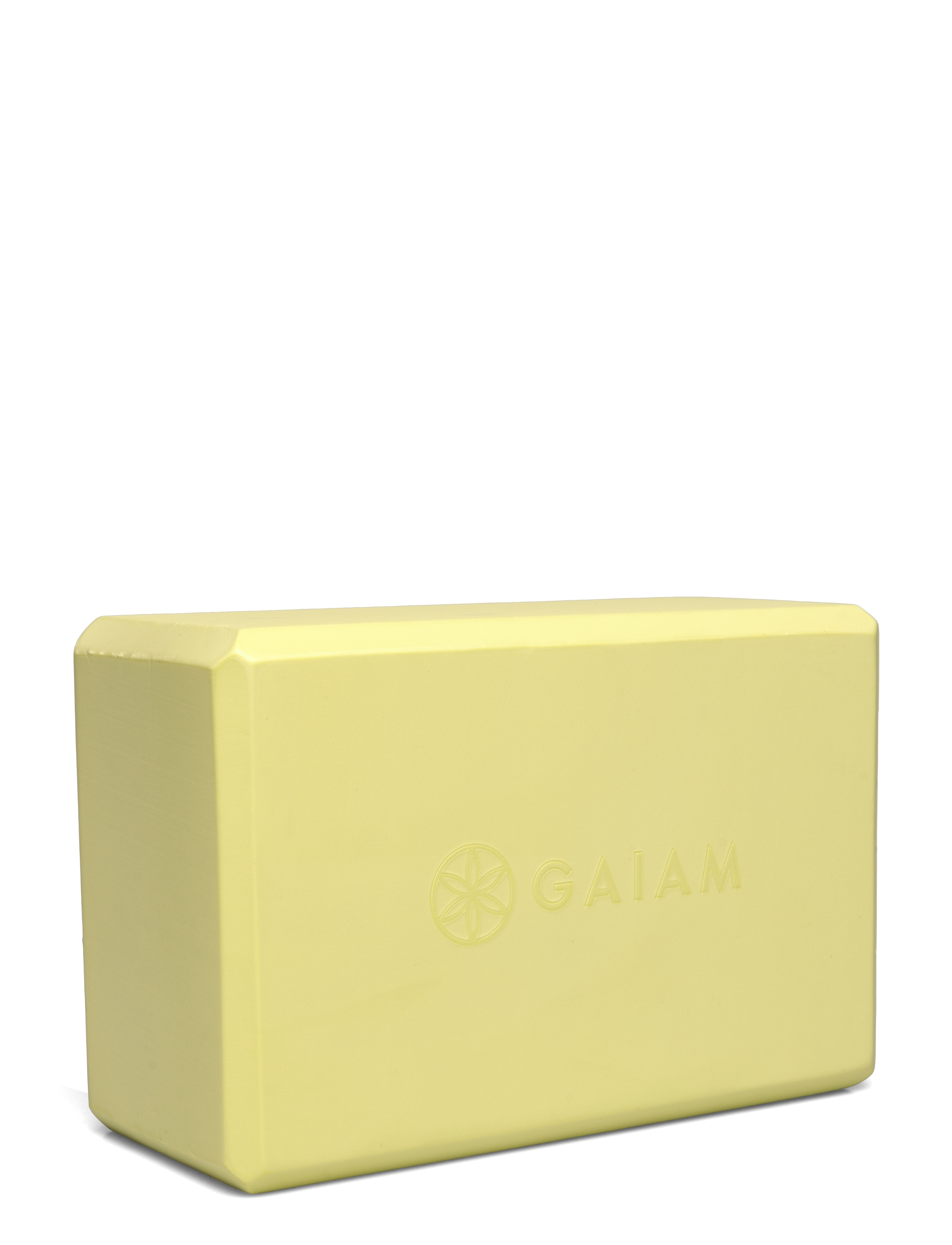 Gaiam Cool Matcha Yoga Block - Gaiam - MATCHA / yellow