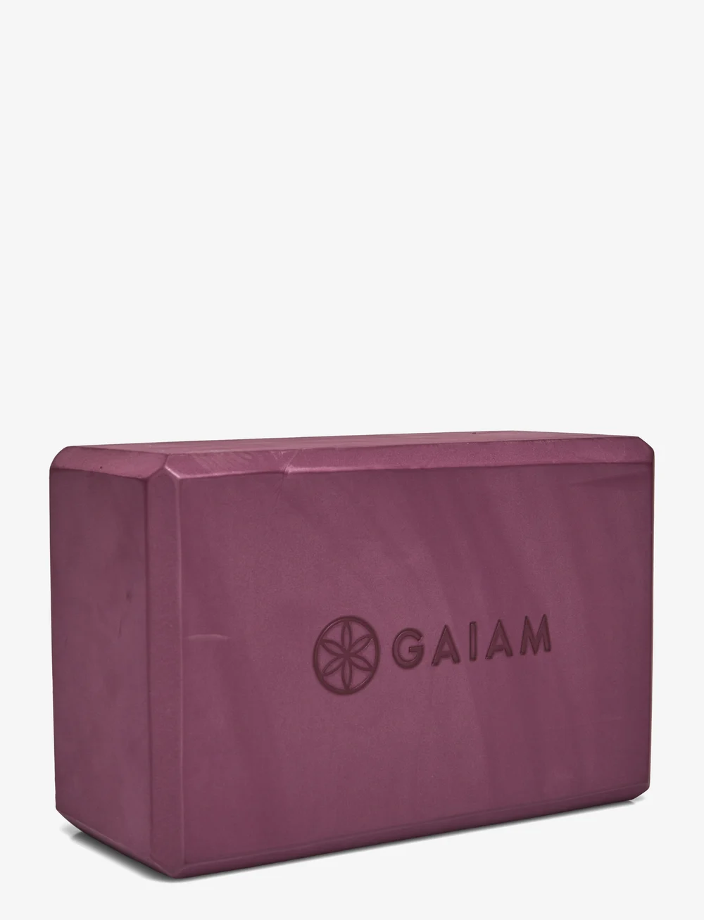 Gaiam - GAIAM MIDNIGHT PLUM BLOCK - yogablock & yogaremmar - plum - 0