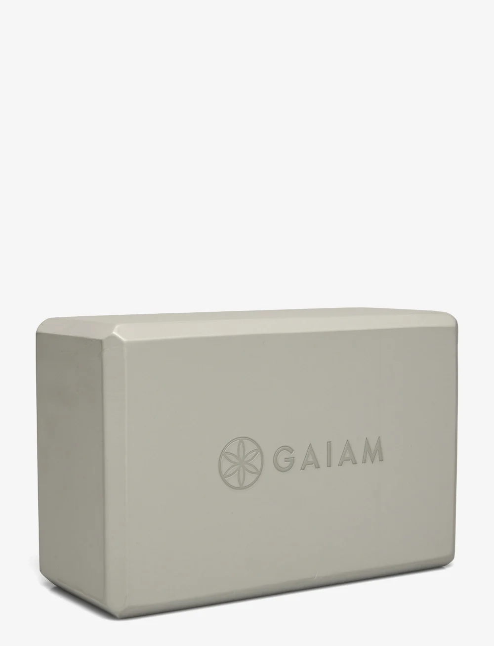 Gaiam - GAIAM SUSTAINED GREY SUNDIAL POINT BLOCK - yogablock & yogaremmar - grey - 0