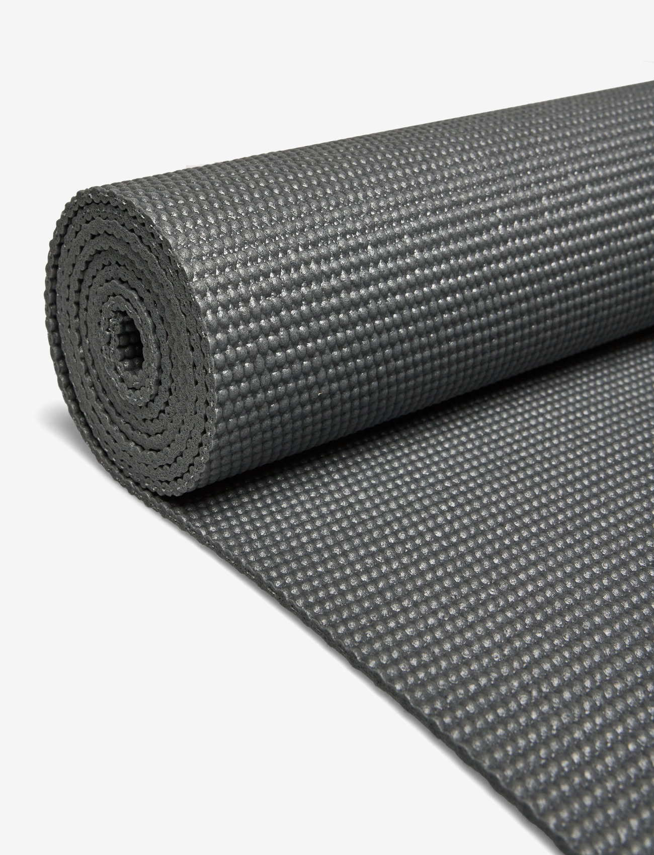 Gaiam - GAIAM FOLKSTONE GREY YOGA MAT 4 MM SOLID - treningsmatter & tilbehør - grey - 1