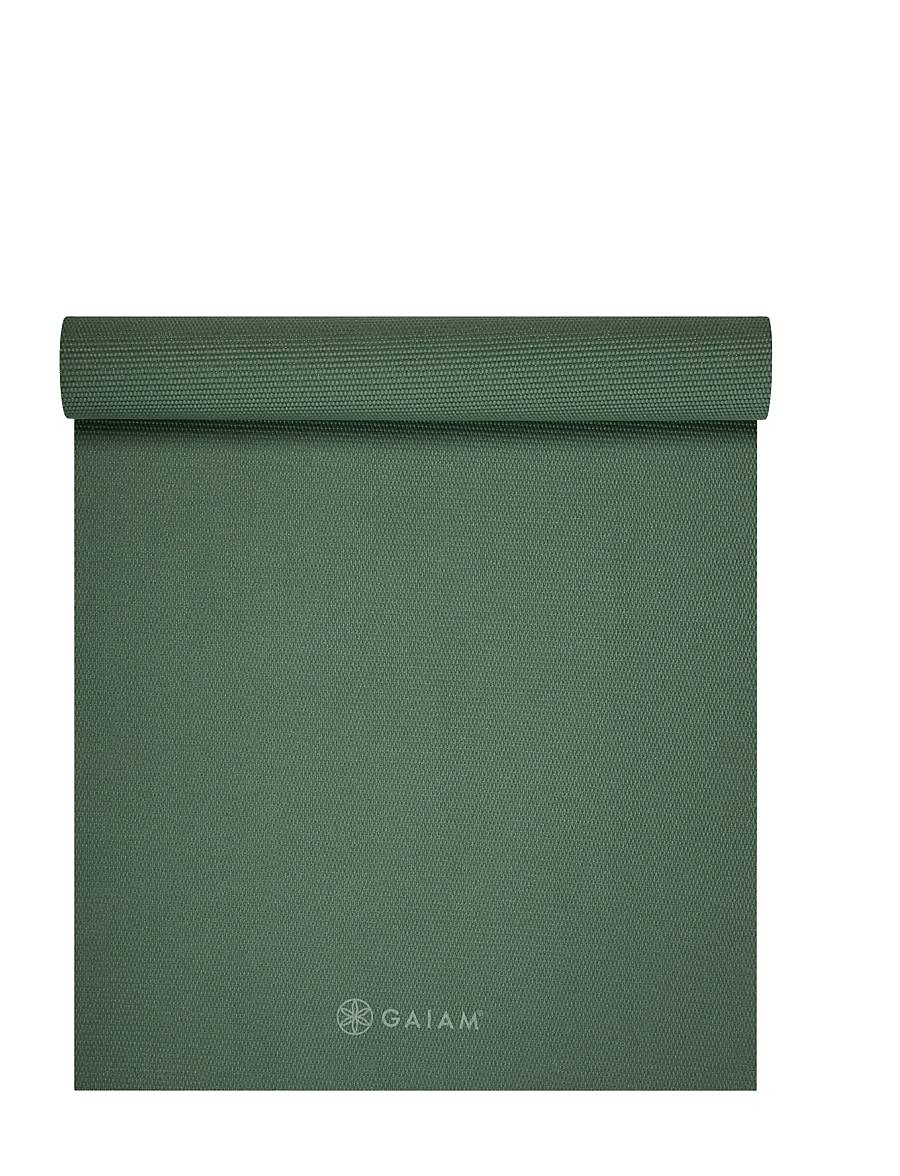 Gaiam - Sagebrush Yoga Mat 4mm Solid - trainingsmatten & zubehör - green - 0