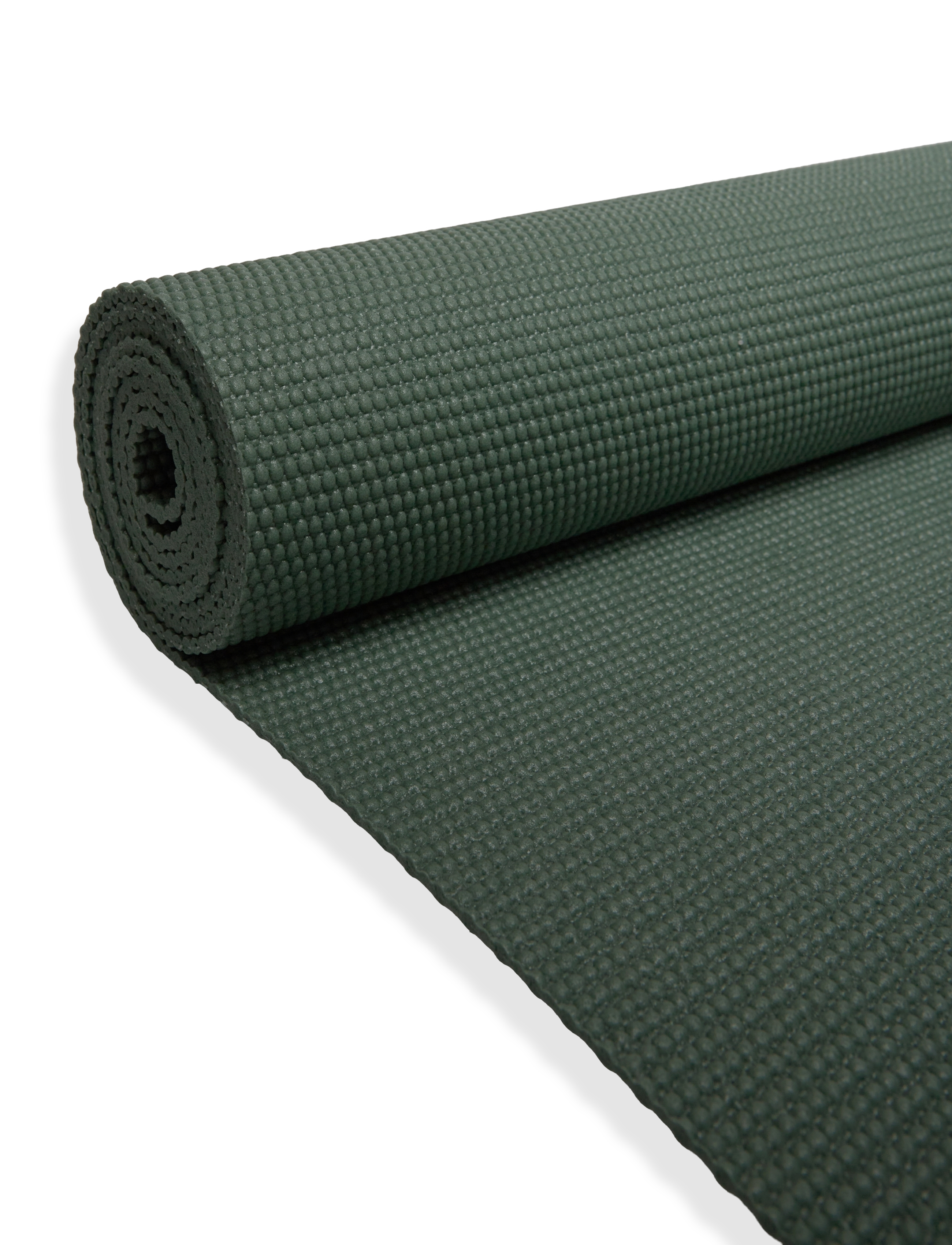 Gaiam - Sagebrush Yoga Mat 4mm Solid - træningsmåtter & tilbehør - green - 1