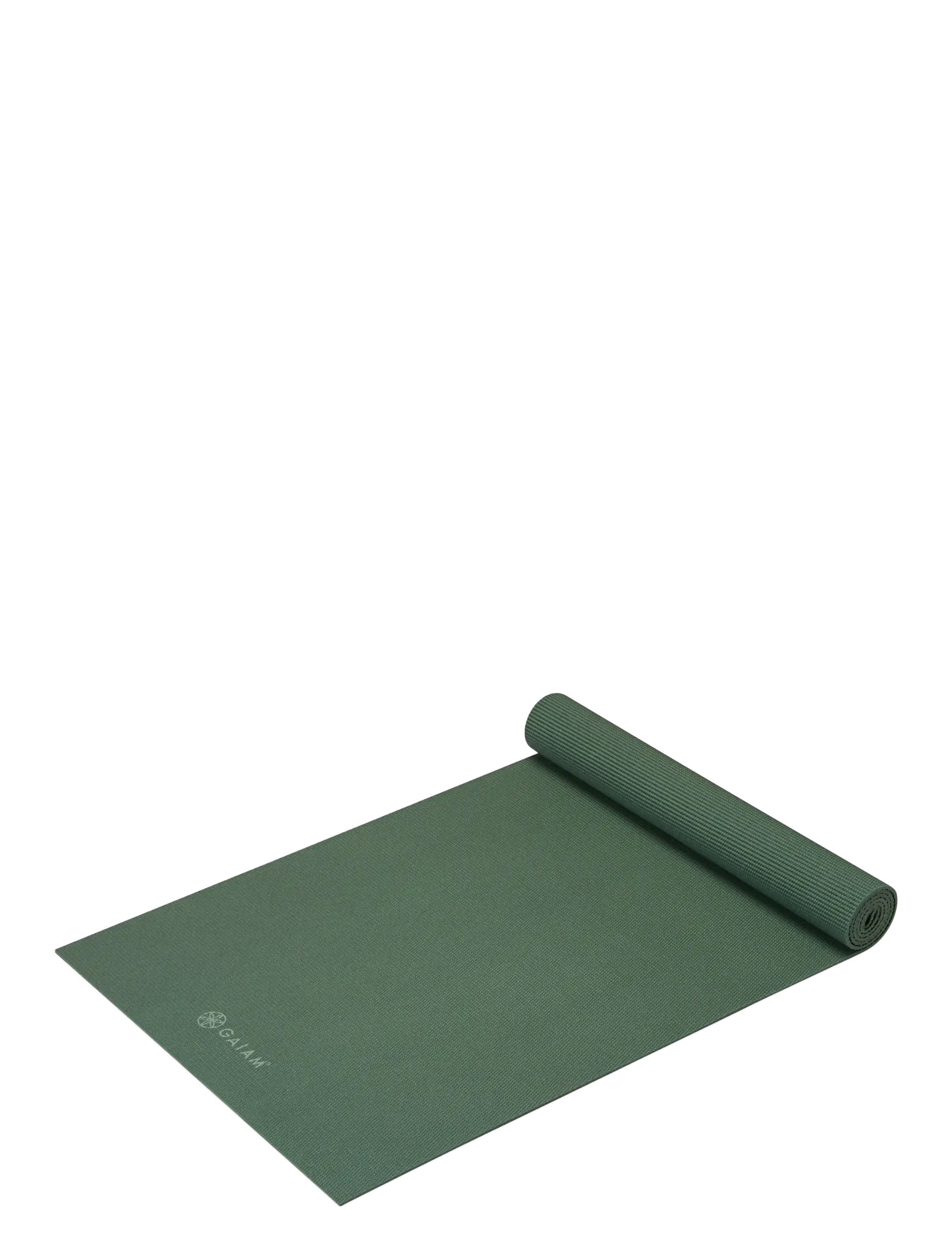 Gaiam - Sagebrush Yoga Mat 4mm Solid - joogamatid ja tarvikud - green - 2