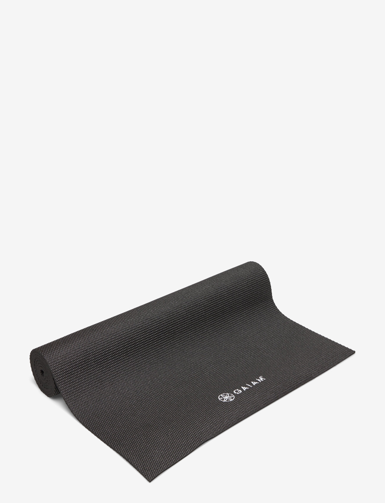 Gaiam - Black Yoga Mat 6mm Solid - exercise mats & accessories - black - 0