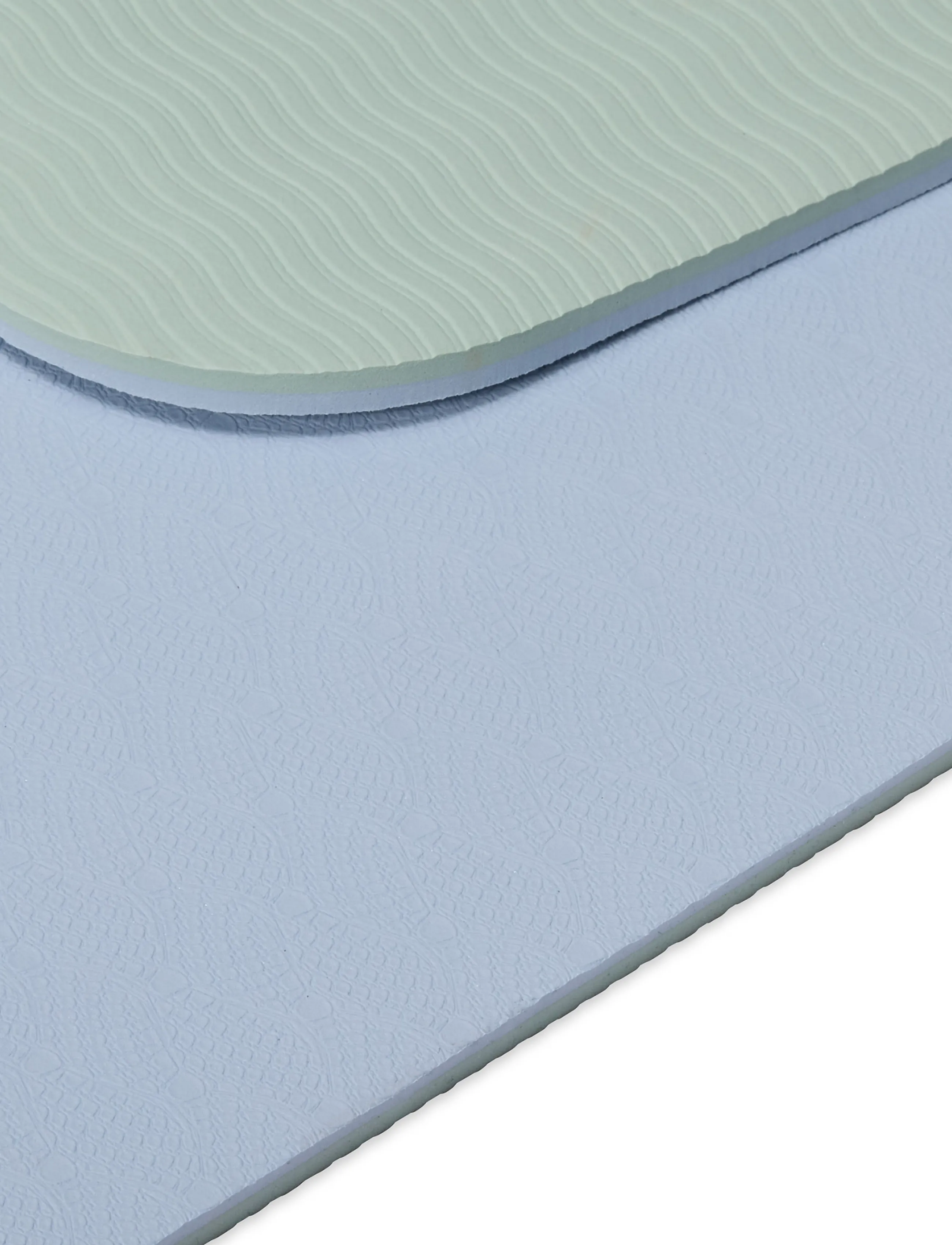 Gaiam - TPE CHAMBRAY SEA SALT YOGA MAT 6MM - light blue - 5