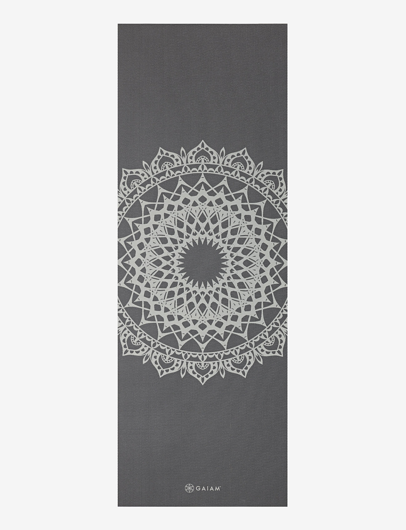 Gaiam - Dark Greige Marrakesh 5mm Classic Printed - exercise mats & accessories - beige - 1