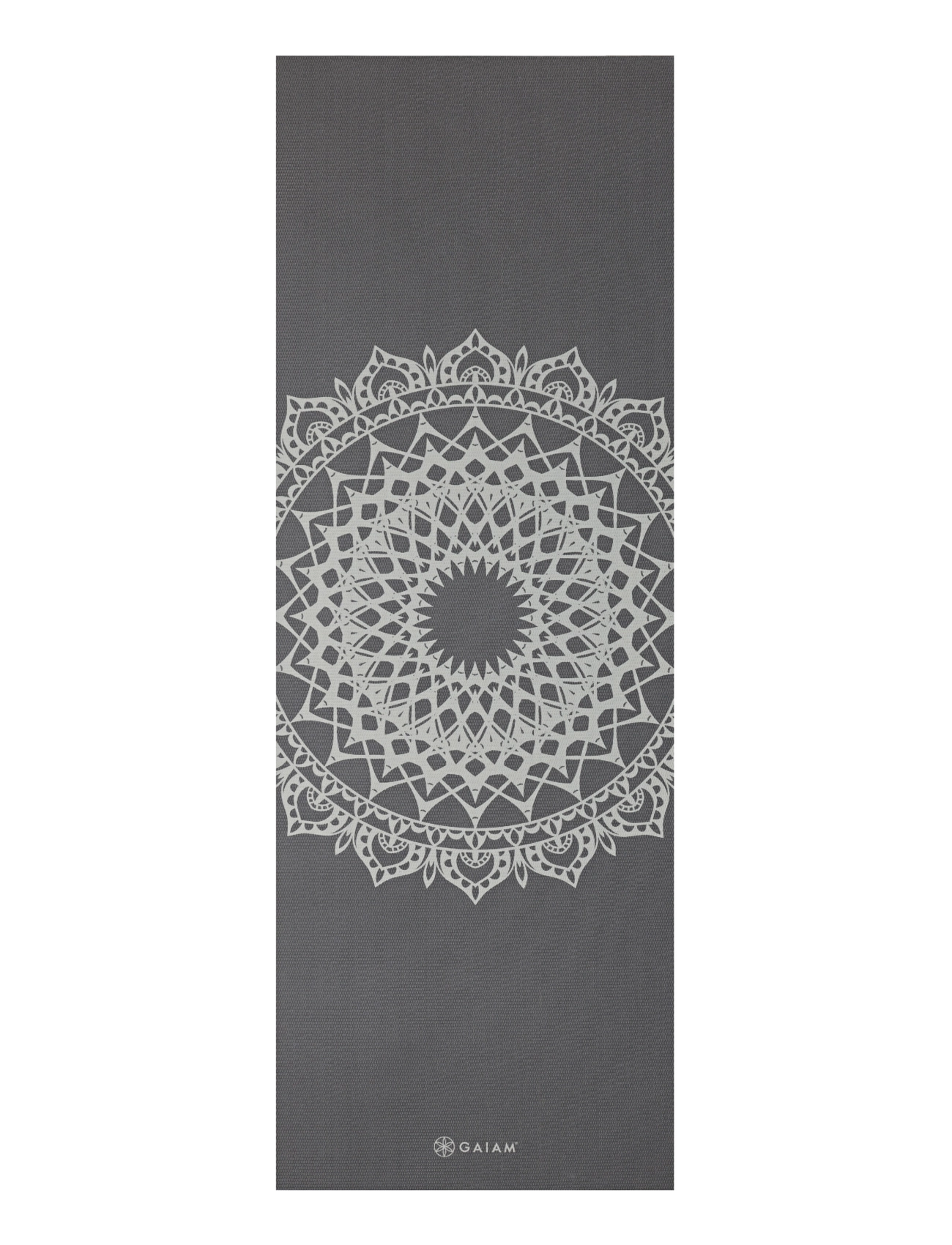 Gaiam - Dark Greige Marrakesh 5mm Classic Printed - treningsmatter & tilbehør - beige - 1