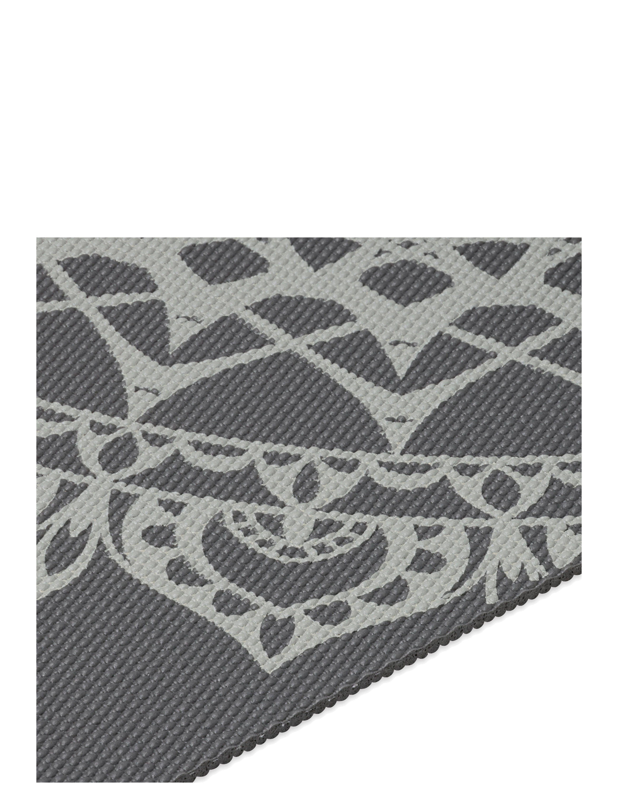 Gaiam - Dark Greige Marrakesh 5mm Classic Printed - treningsmatter & tilbehør - beige - 3