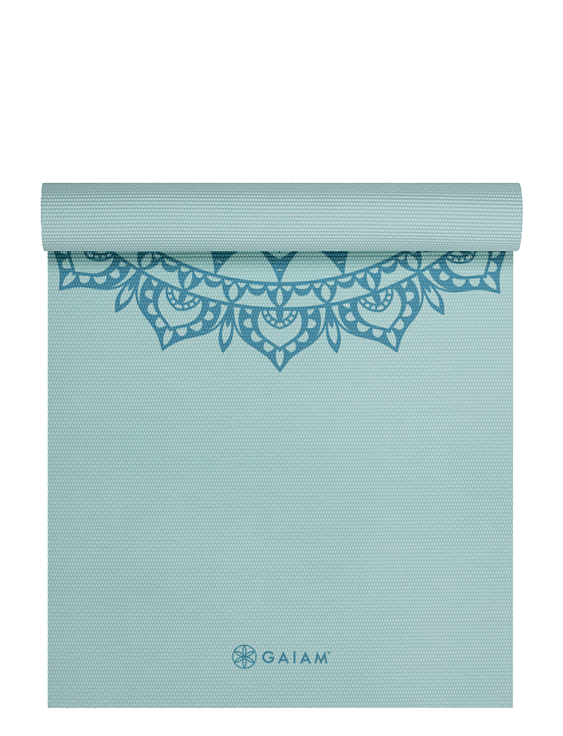 Gaiam - Aquatic Marrakesh 5mm Classic Printed - trainingsmatten & zubehör - aqua - 0