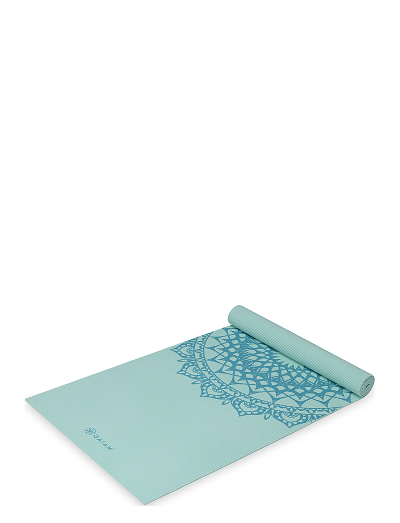 Gaiam - Aquatic Marrakesh 5mm Classic Printed - trainingsmatten & zubehör - aqua - 1
