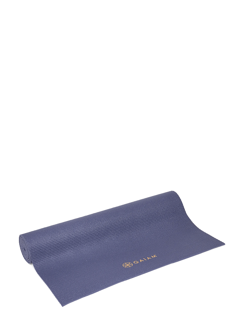Gaiam - GAIAM INDIGO MARRAKESH YOGA MAT 5MM PRINTED - träningsmattor & accessoarer - blue - 0