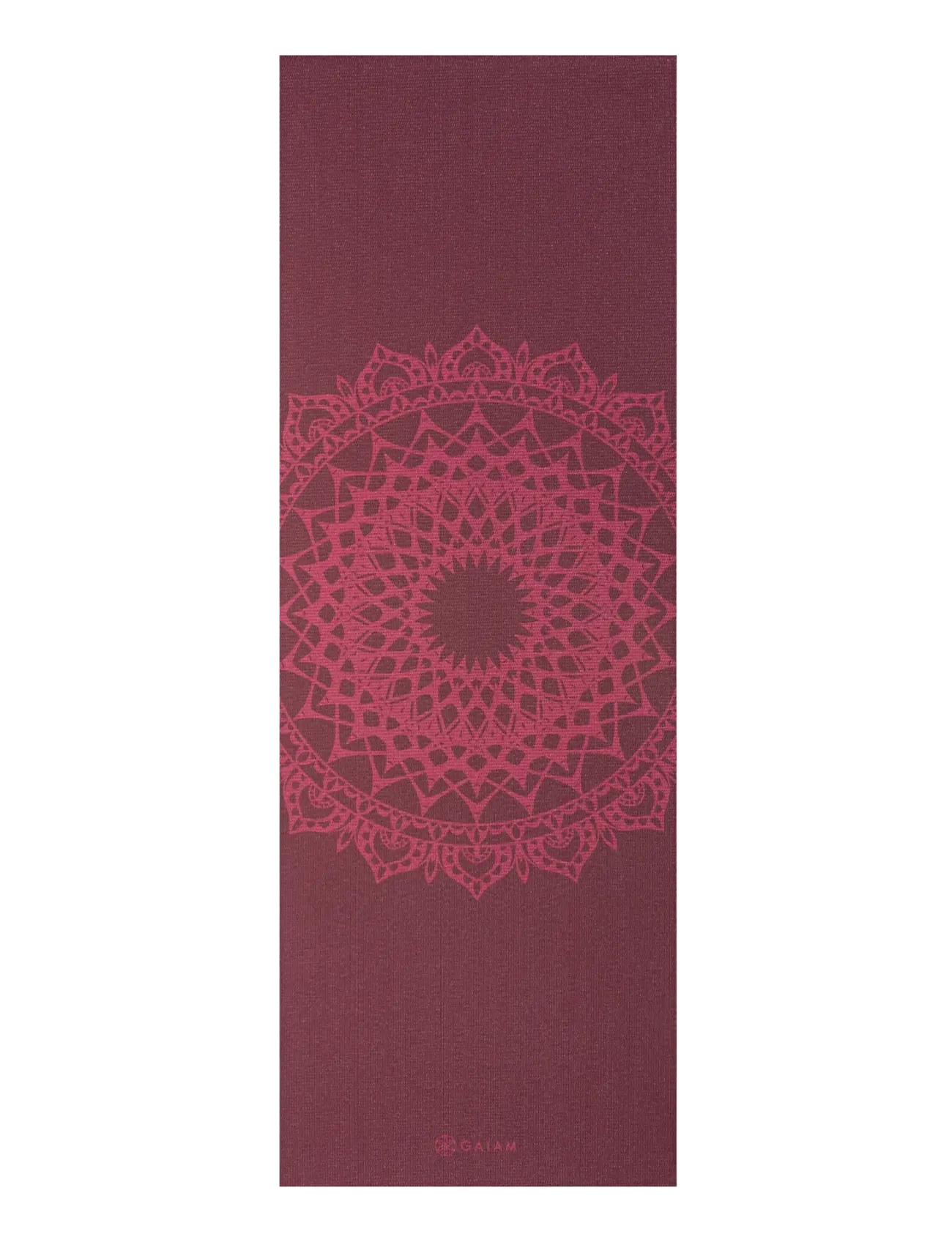 Gaiam - CHERRY MARRAKESH YOGA MAT 5MM - yogamåtter & tilbehør - cherry - 1