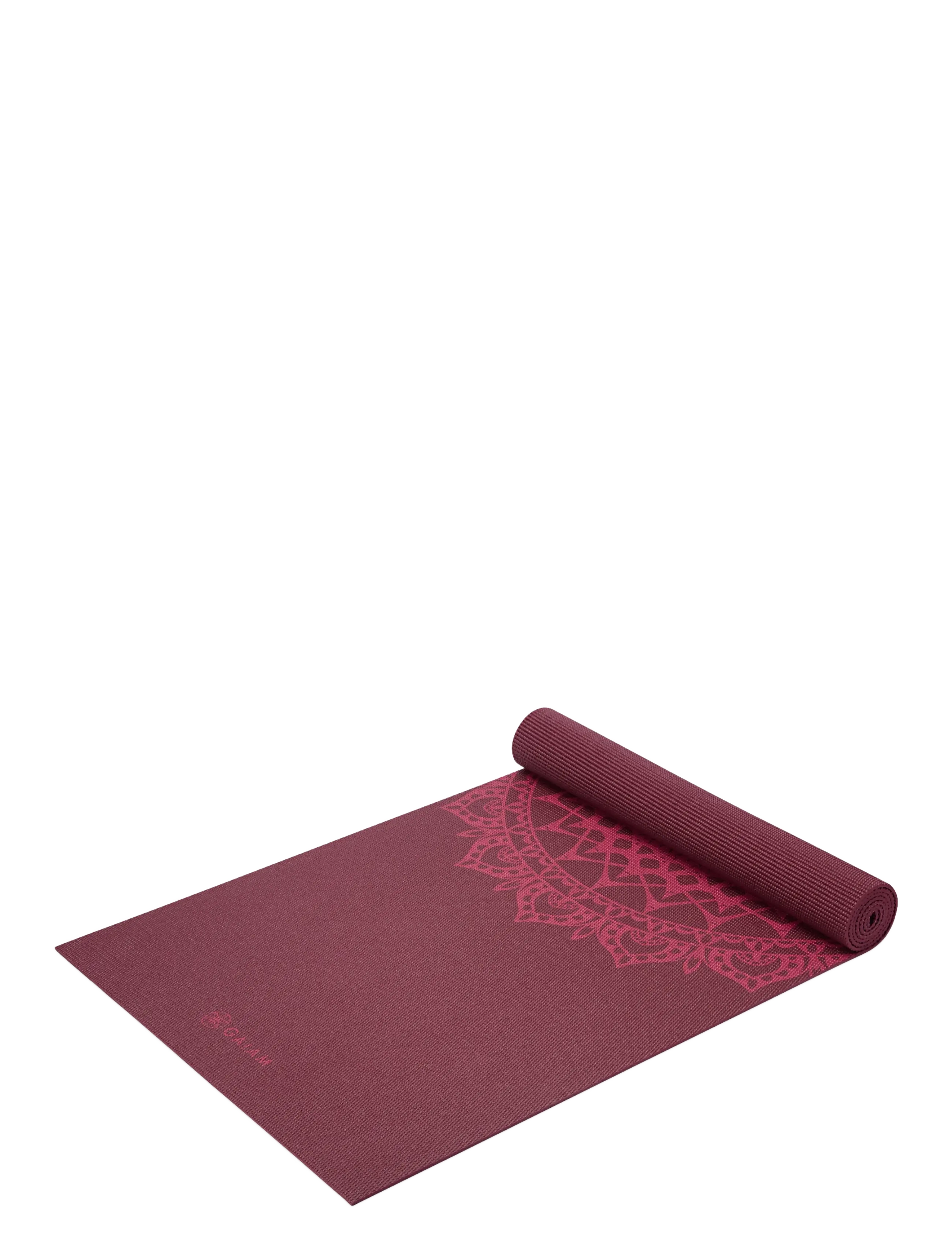 Gaiam - CHERRY MARRAKESH YOGA MAT 5MM - yogamåtter & tilbehør - cherry - 2