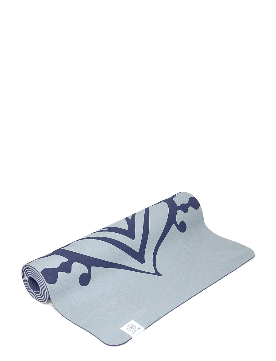 Gaiam - TPE DOVE SUNDIAL YOGA MAT 6MM - træningsmåtter & tilbehør - dove blue - 1